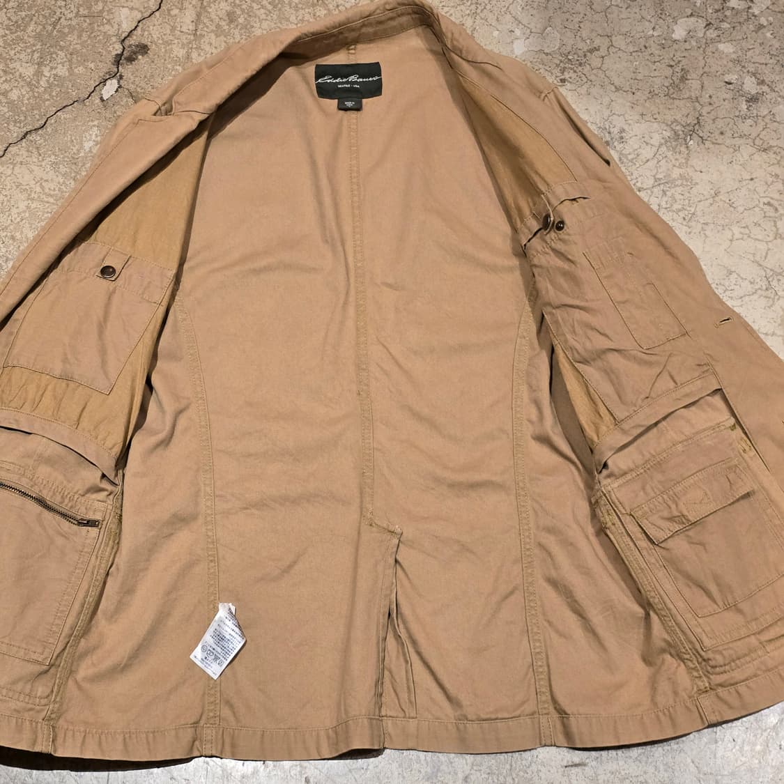 Eddie Bauer 사파리자켓 스타일 가죽 엘보 패치 상품이미지5