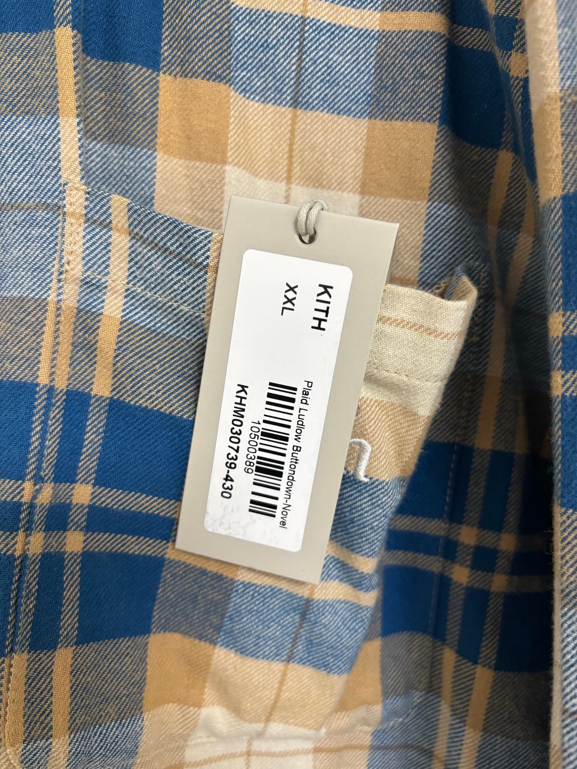 Kith 키쓰 플레이드 플란넬 체크 셔츠 상품이미지3