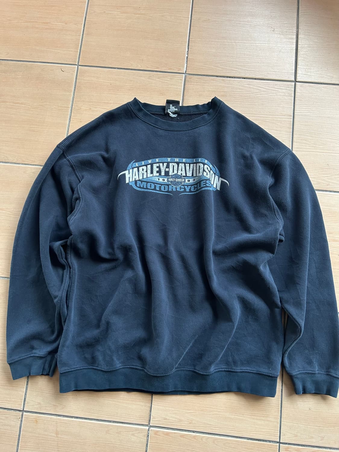 00‘s 할리데이비슨 스웻셔츠XXL 상품이미지1