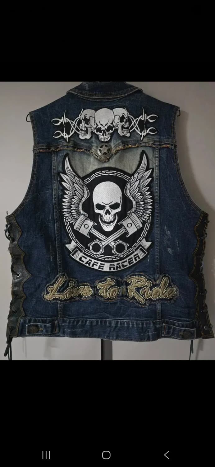 클라우드72 바이커 조끼. 싸이즈95 m 상품이미지5