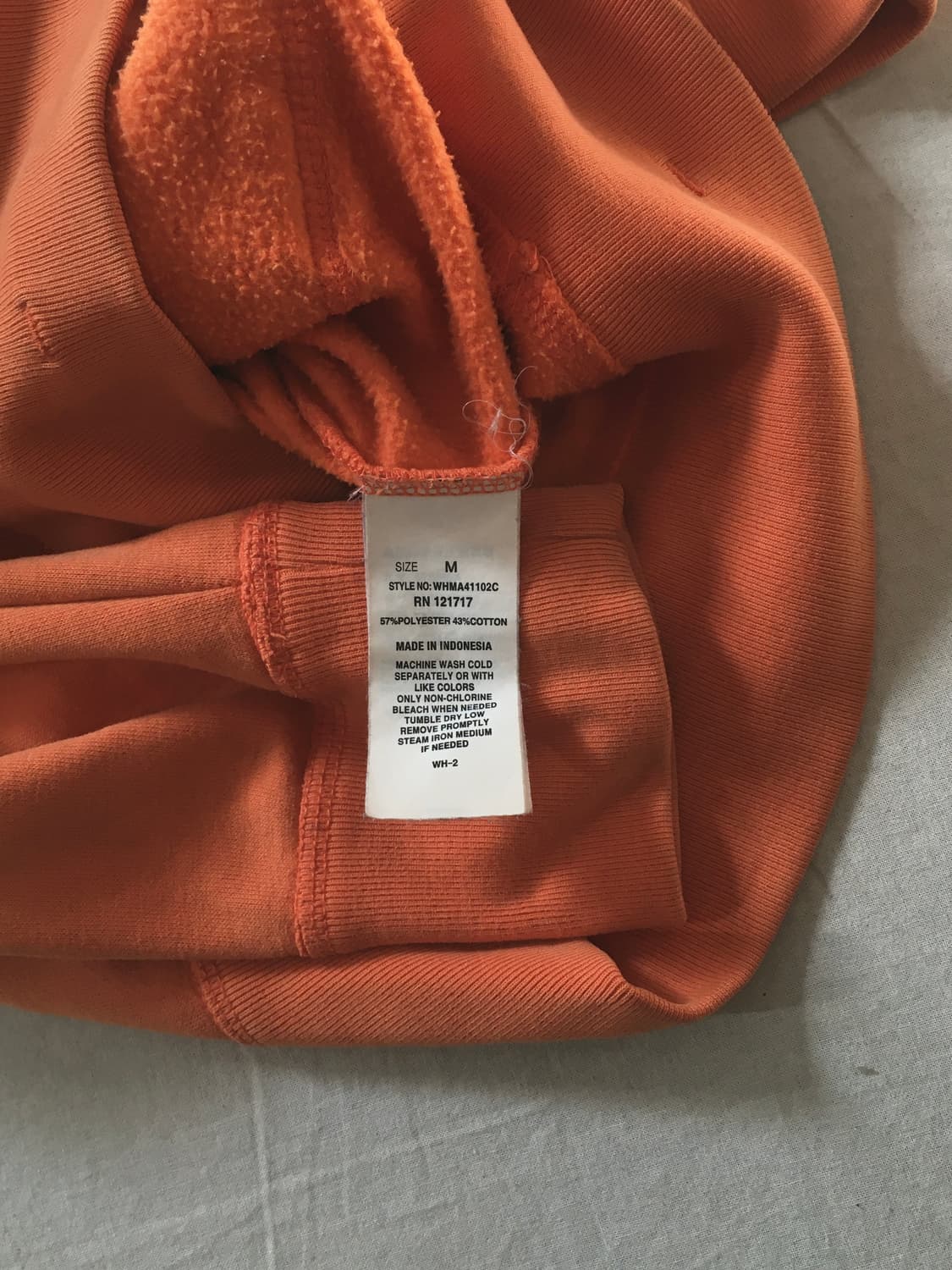 후아유 자수패치 후드집업 상품이미지4