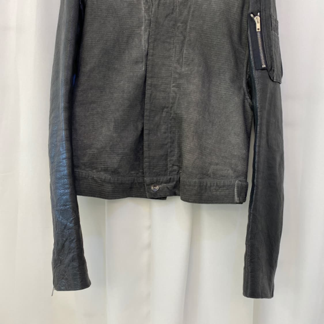 [85] 릭오웬스 램스킨 암 자켓  XS 상품이미지4