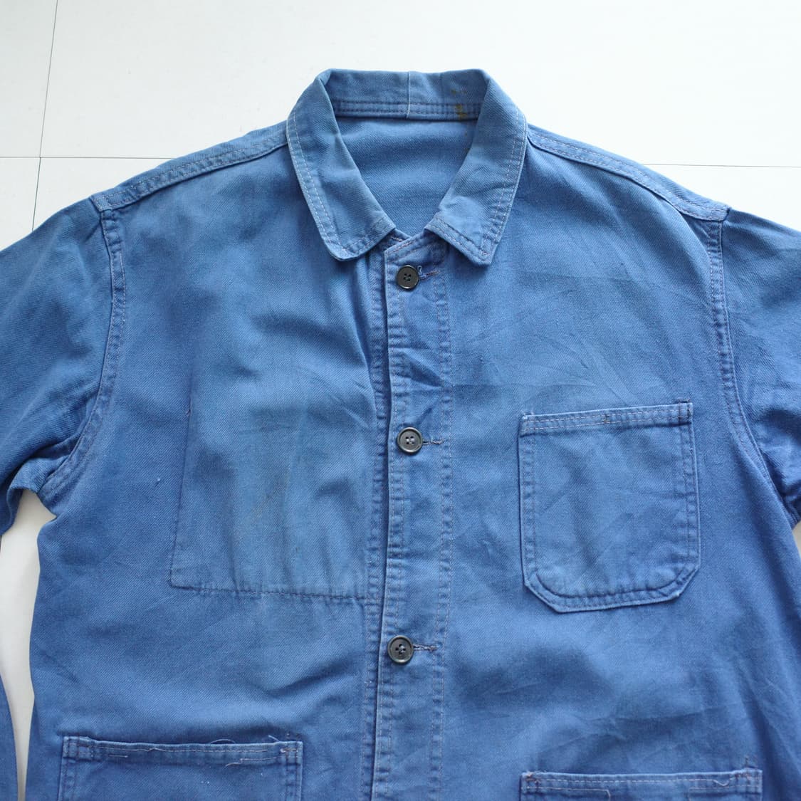 80s 빈티지 프렌치 초어 자켓 코튼 워크웨어 L 상품이미지2