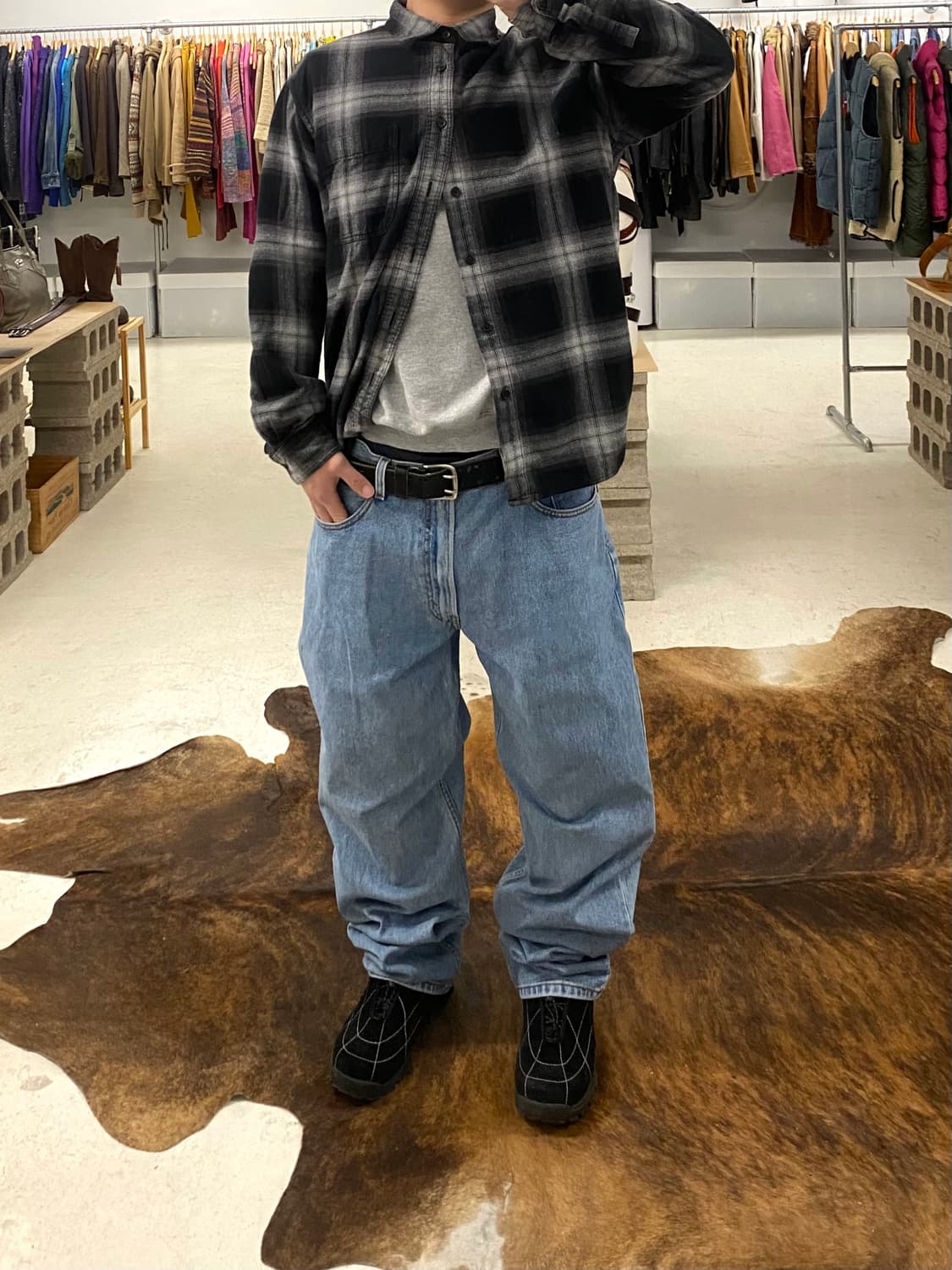 00's LEVI'S 550 denim pants 2000년대 리바이스 상품이미지2