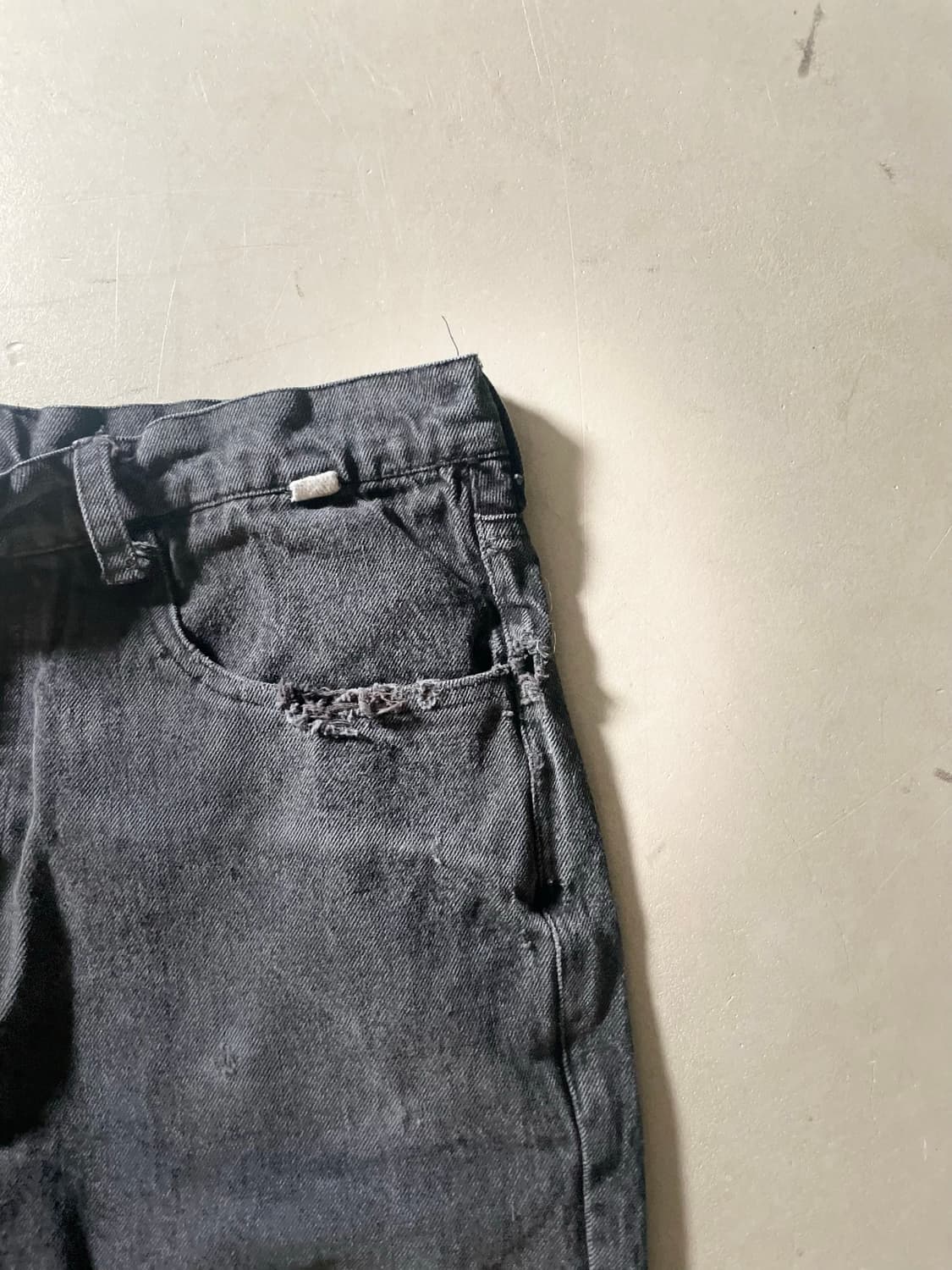 KZ ATELIER Reconstructed Black Denim  상품이미지3