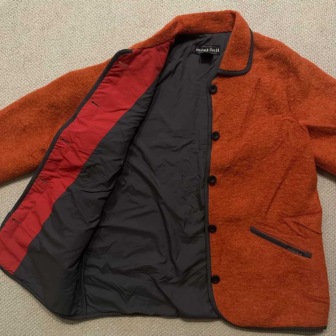 JPN 몽벨(Mont-Bell) 울 블렌드 자켓 상품이미지5