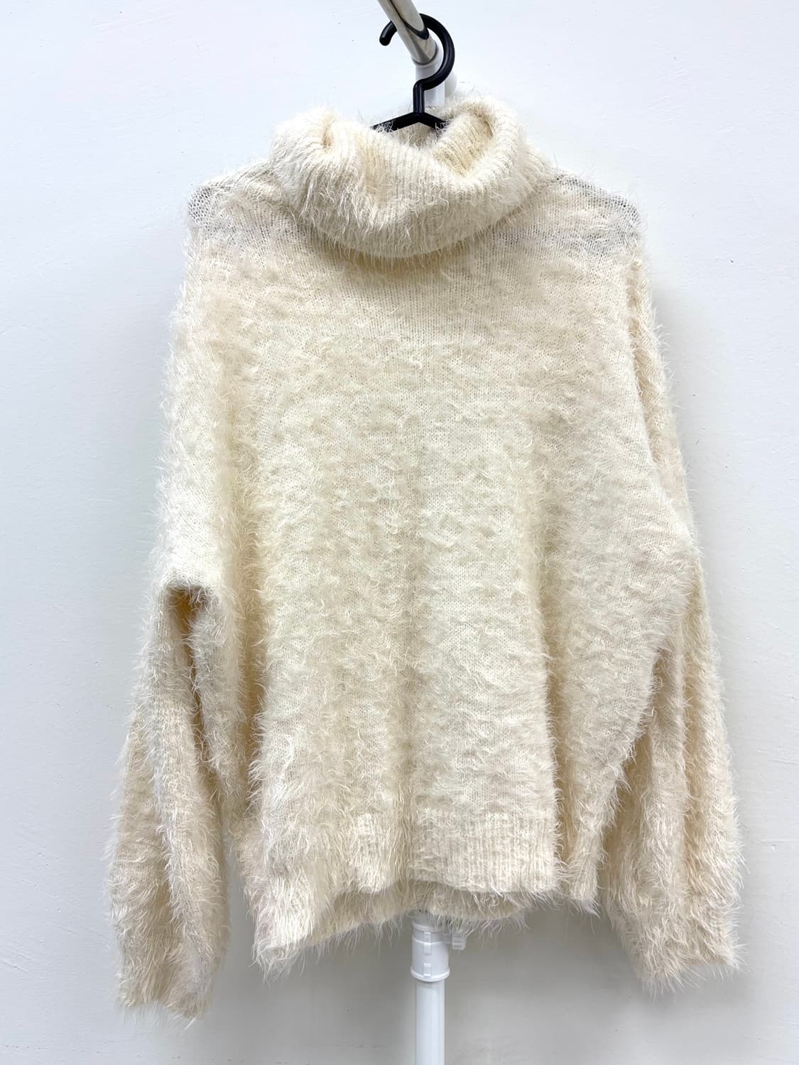빈티지 아이보리 퍼 니트 상품이미지5