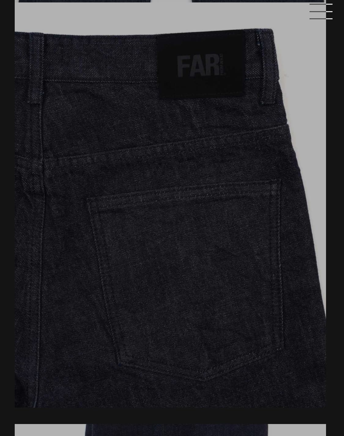 Far raw texture denim 상품이미지4