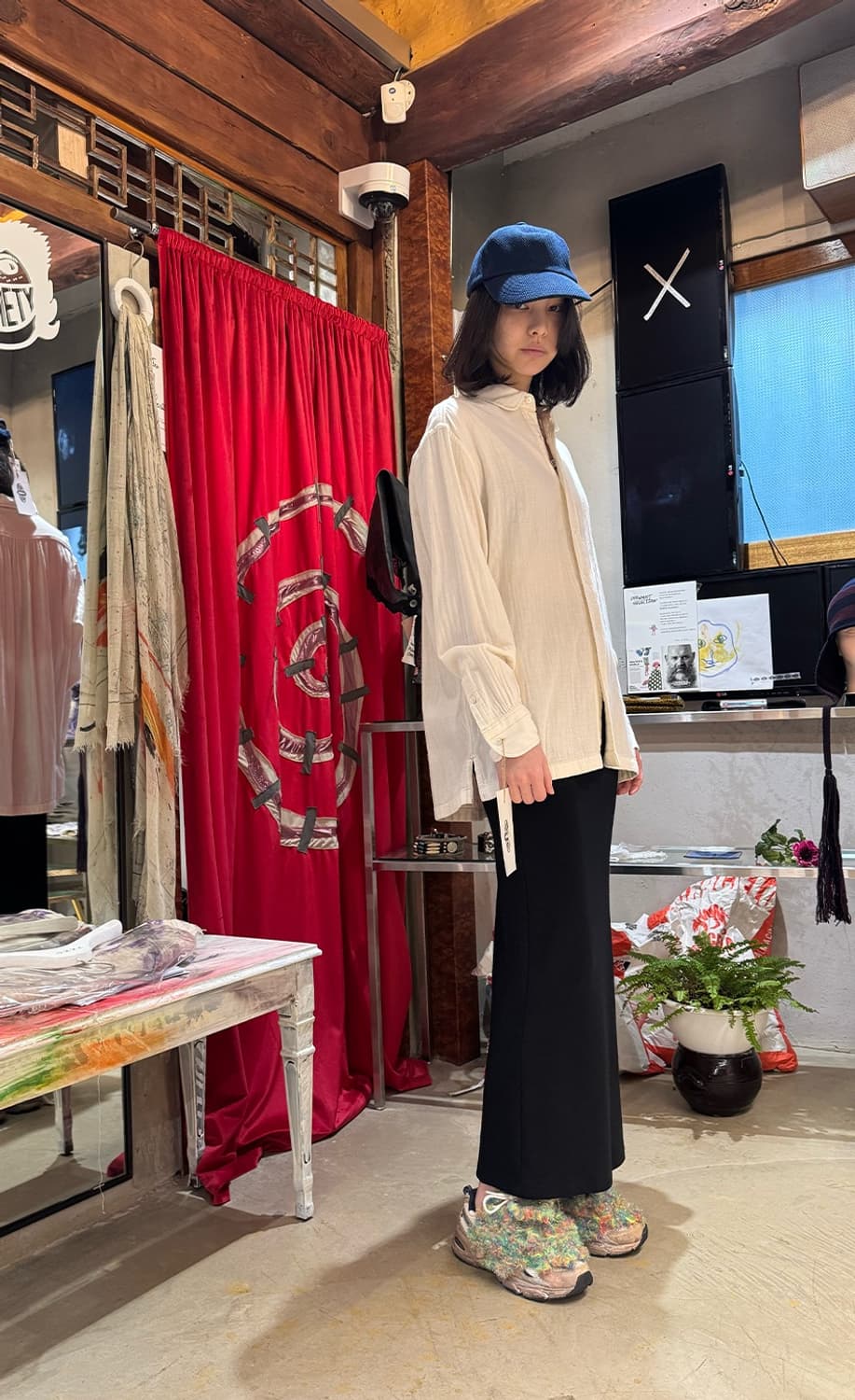 Porter classic 클래식 코튼 셔츠 상품이미지1