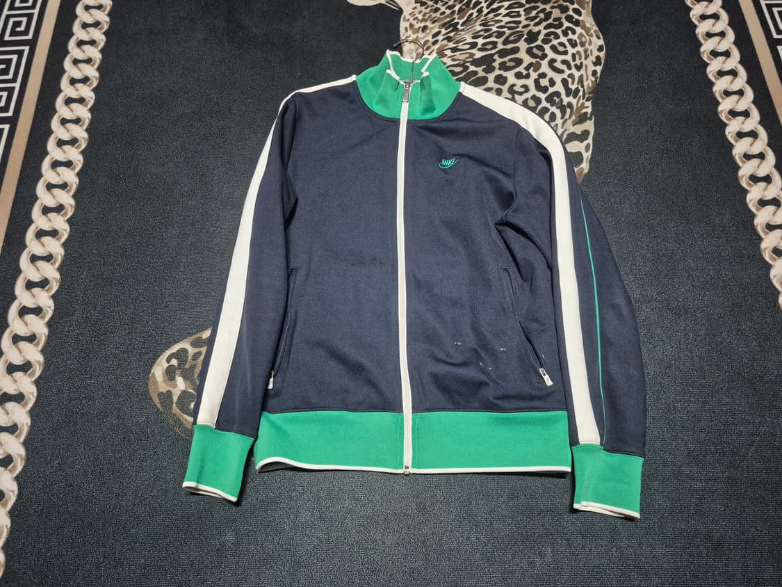 (스다 마사키 착용)00's 나이키 빈티지 N98 트랙탑 져지 그린 L 상품이미지1