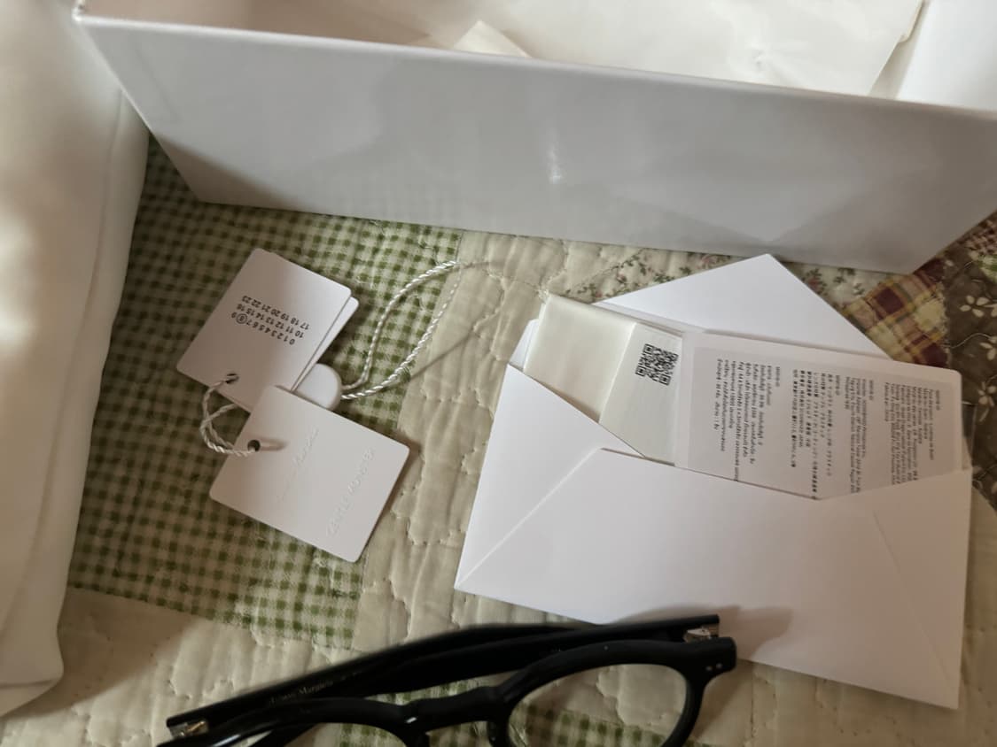 젠틀 몬스터 x 메종 마르지엘라 MM116 블랙 클리어 상품이미지2