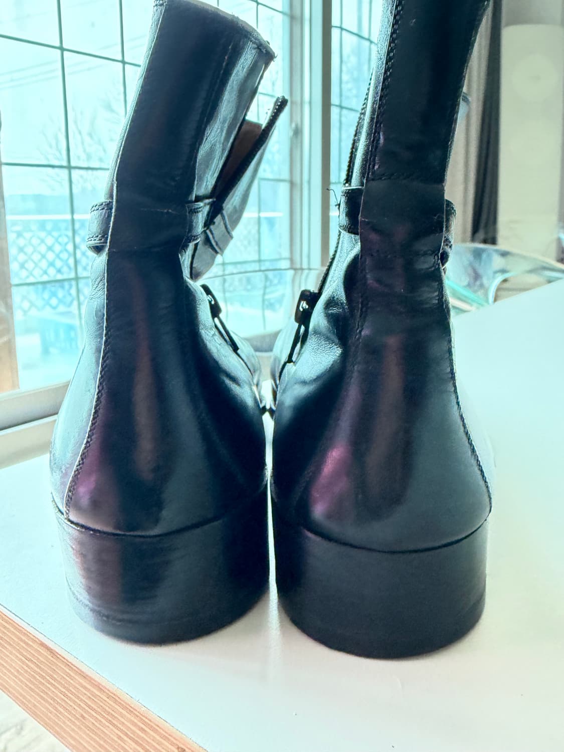 빈티지 구찌 Gucci Leather Ankle Boots 상품이미지8