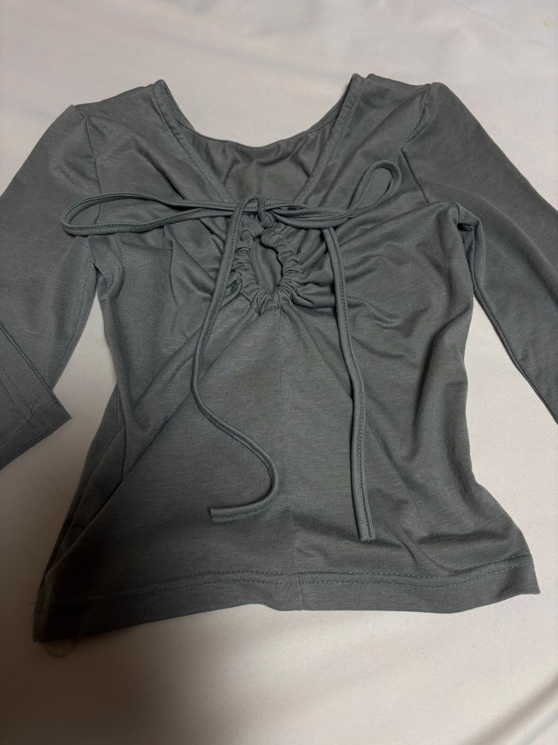 연카키 셔링 딱붙티 상품이미지3