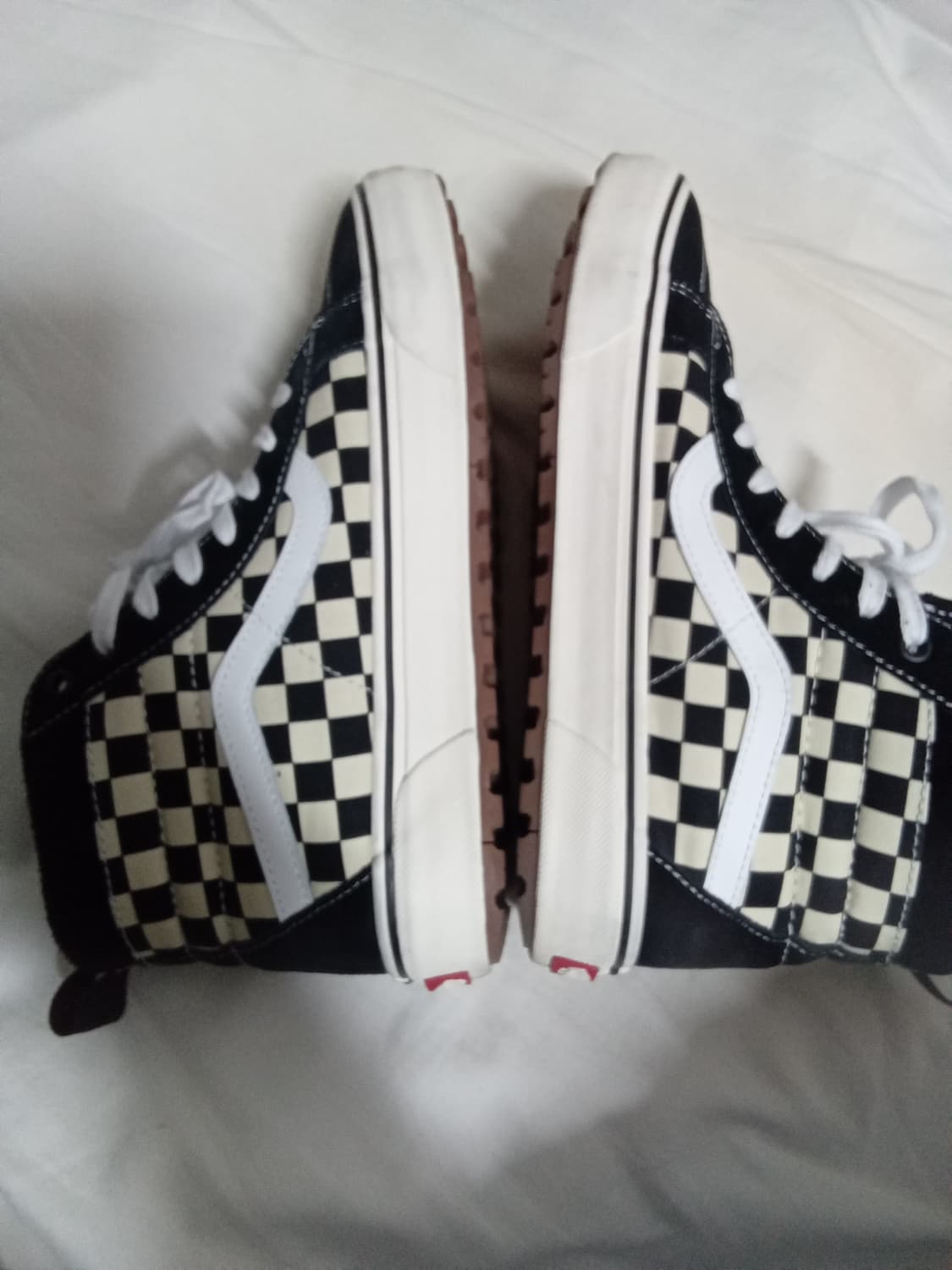 반스 스케이트 보드 체크보드 하이컷 상품이미지7