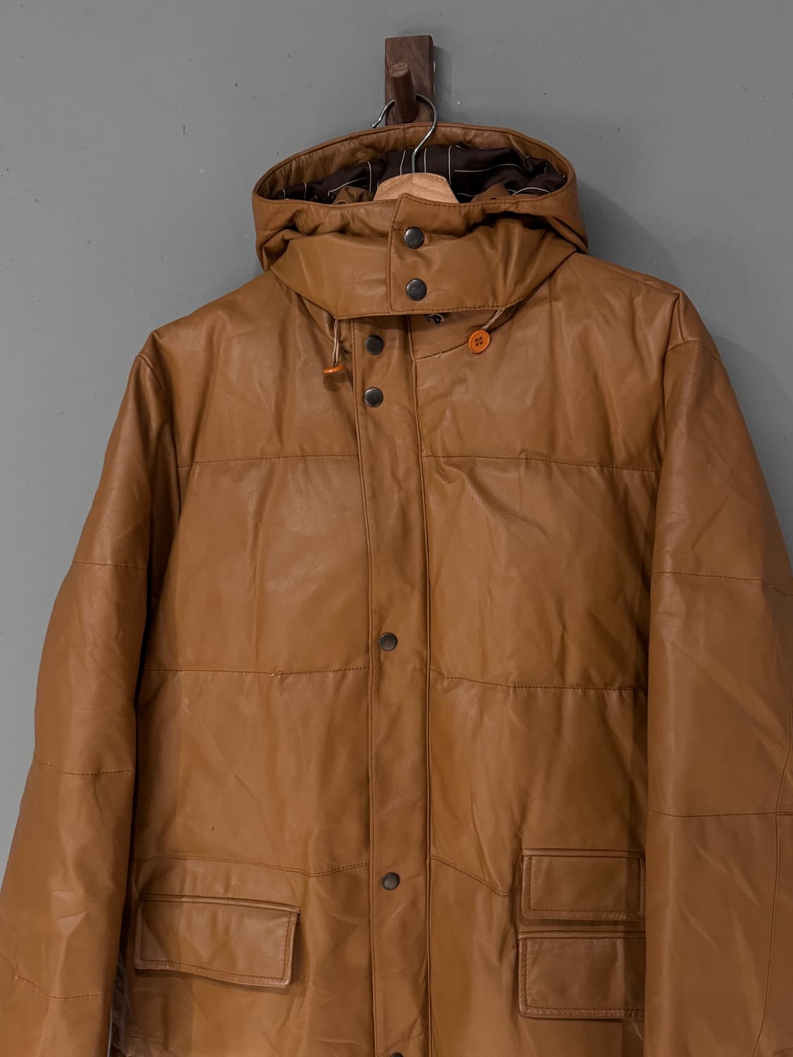 알렉산더 줄리안 카우하이드 가죽 다운 자켓 상품이미지2