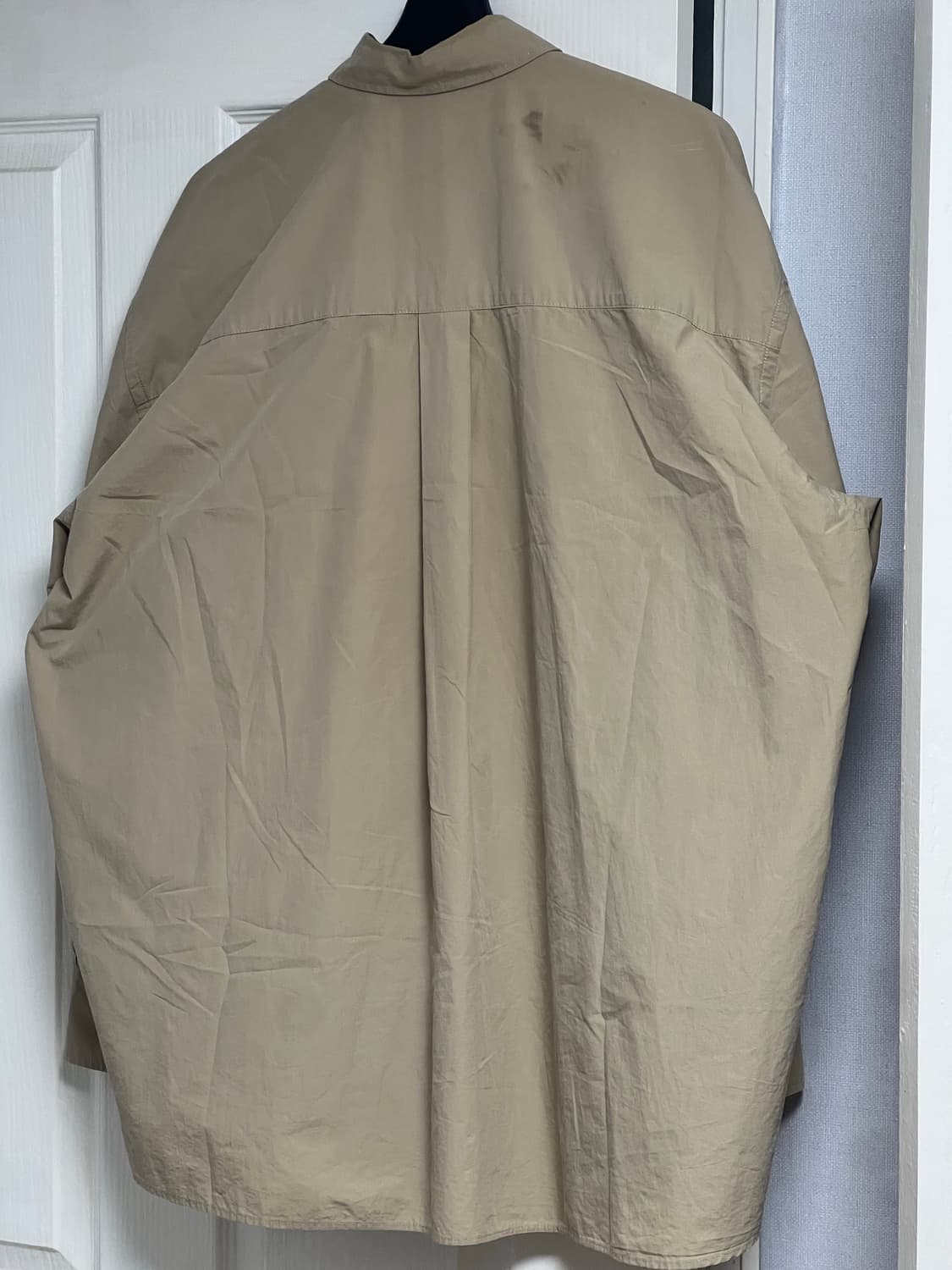 아워레가시 보로우드 BD 셔츠 카키 험블 코튼 상품이미지2