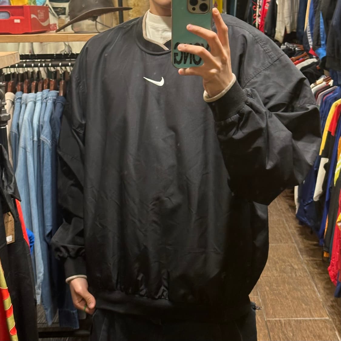 [HI] 나이키 올드스쿨 웜업 블랙 상품이미지3