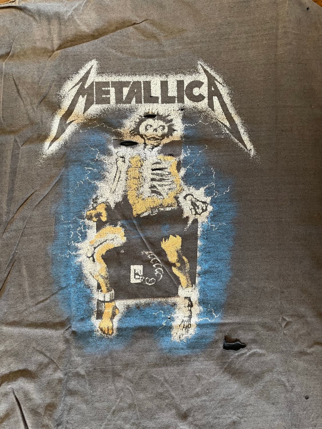00s 메탈리카 극악 컨디션 티셔츠 상품이미지7