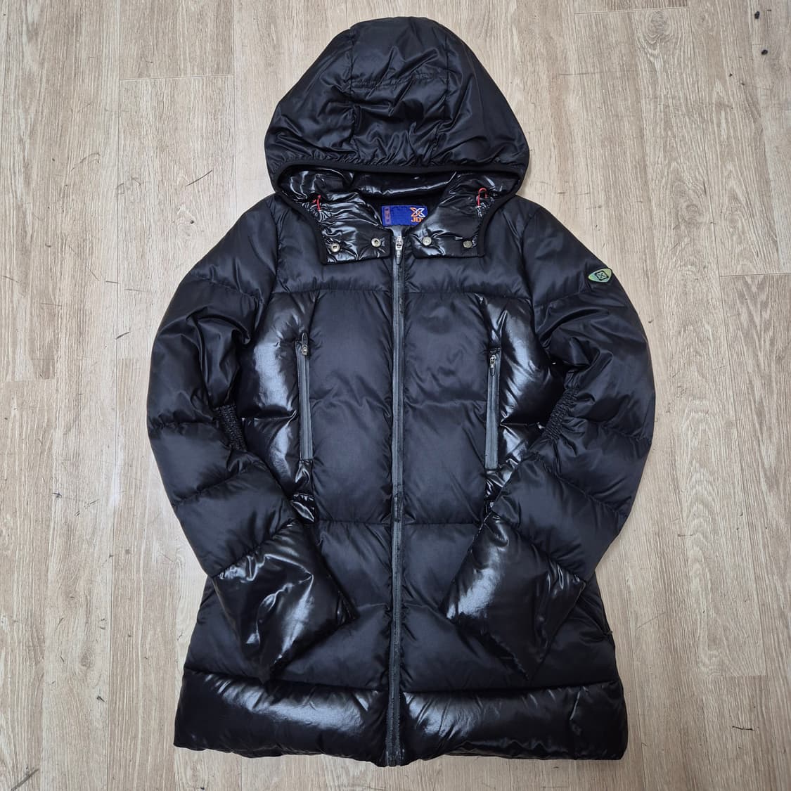 JDX 여성 골프웨어 구스다운 후드 패딩 상품이미지1