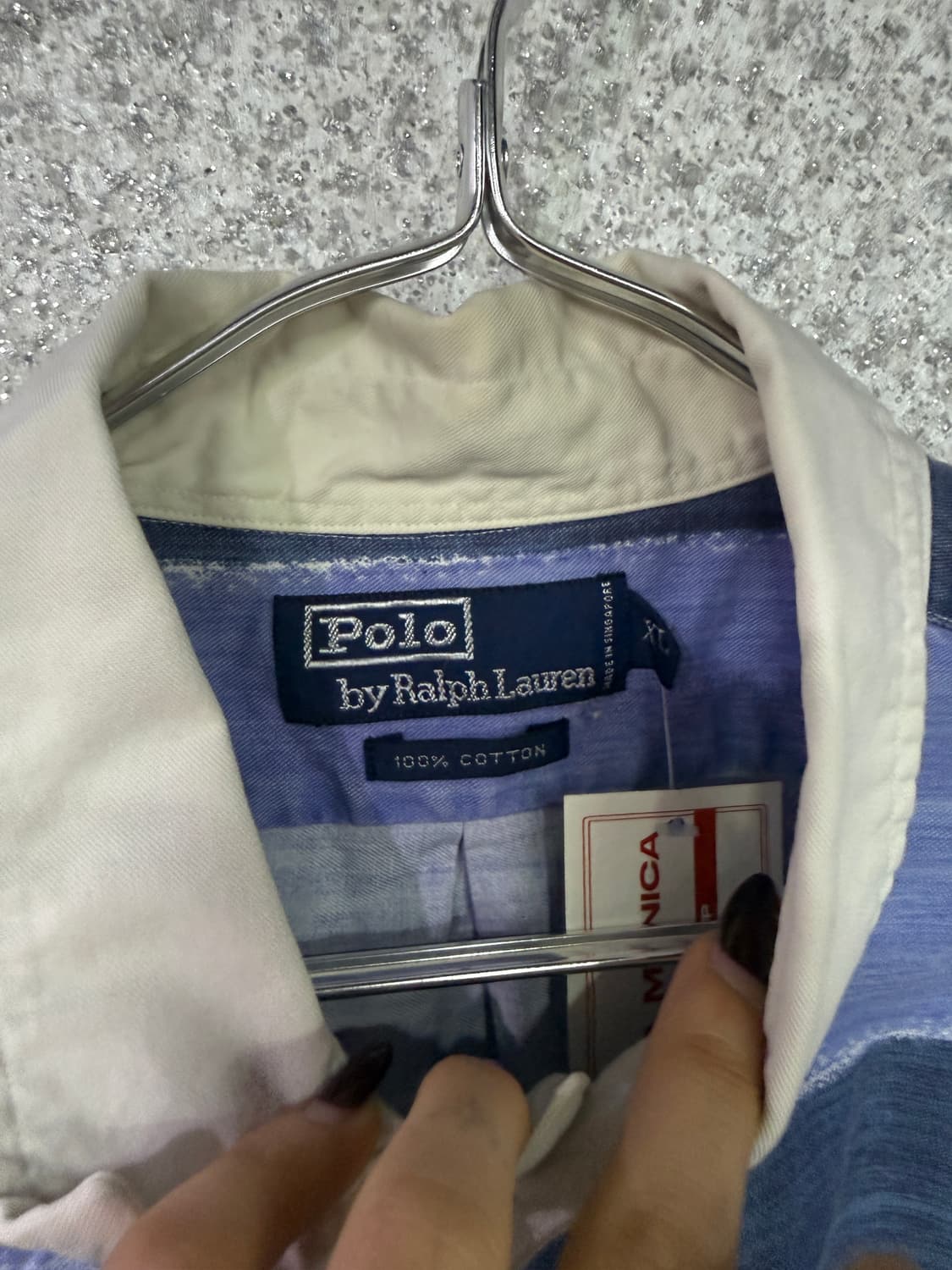 폴로랄프로렌 빈티지 스트라이프 럭비 셔츠 B4708 상품이미지5