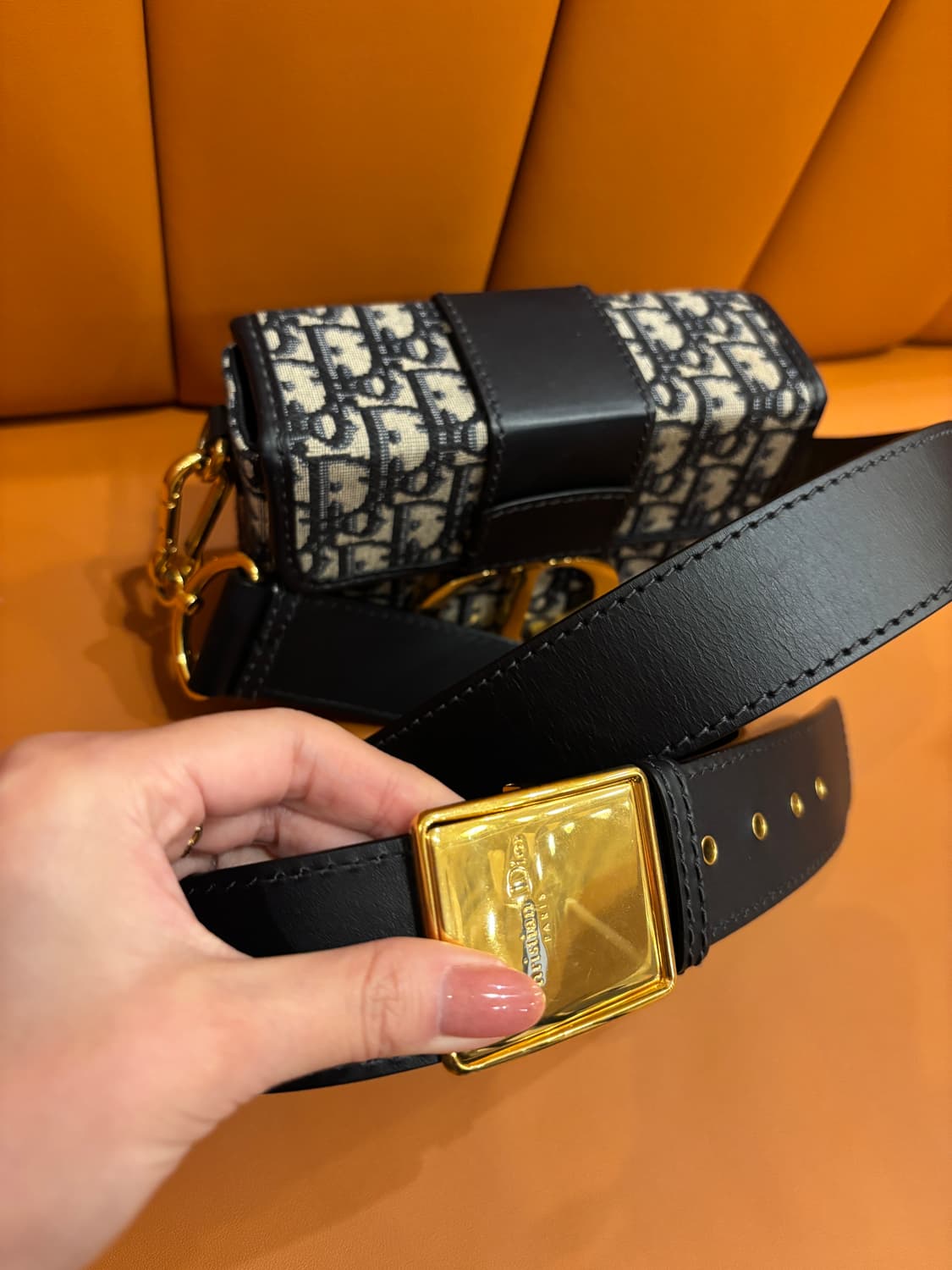 디올 몽테인30 오블리크 미니 백 상품이미지2