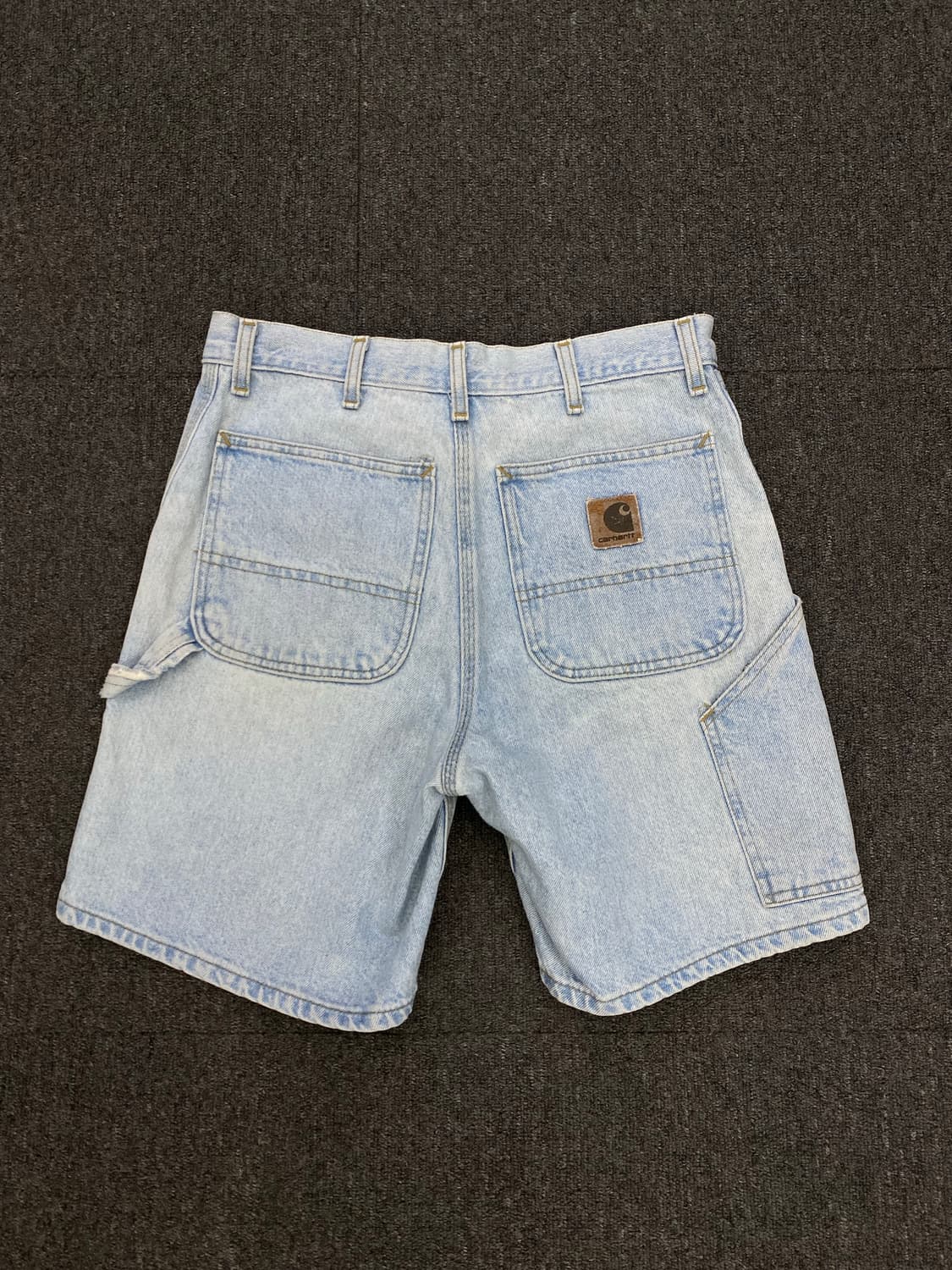 Carhartt 칼하트 카펜터 데님 쇼츠 상품이미지3