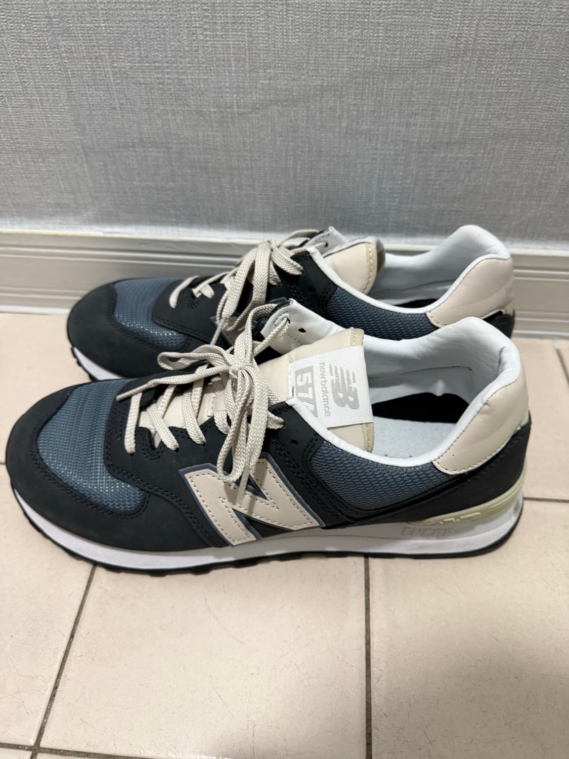 뉴발란스 574 스니커즈 네이비/그레이 상품이미지2