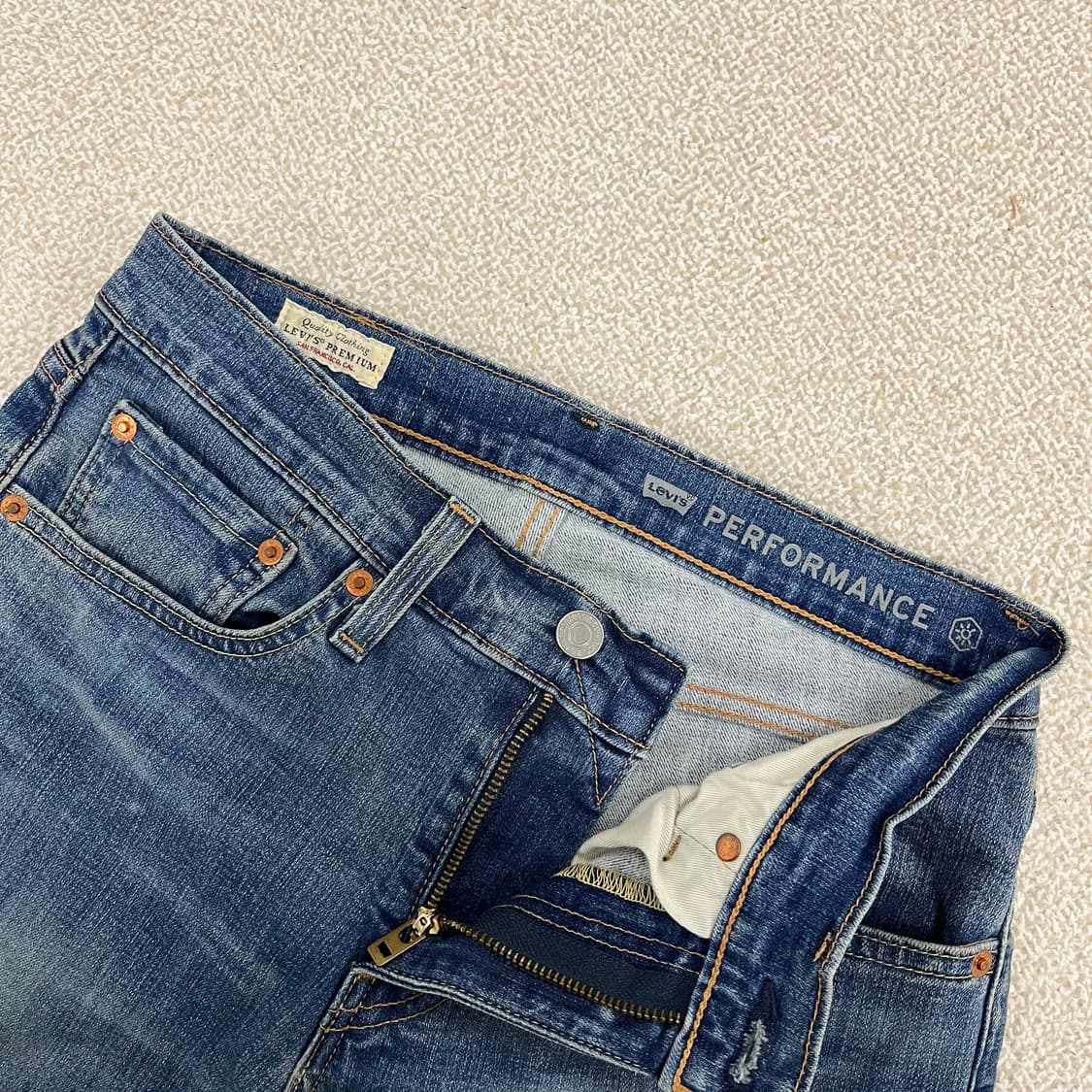 [28] 리바이스 511 슬림 스트레이트 데님 청바지 0106M1 상품이미지2