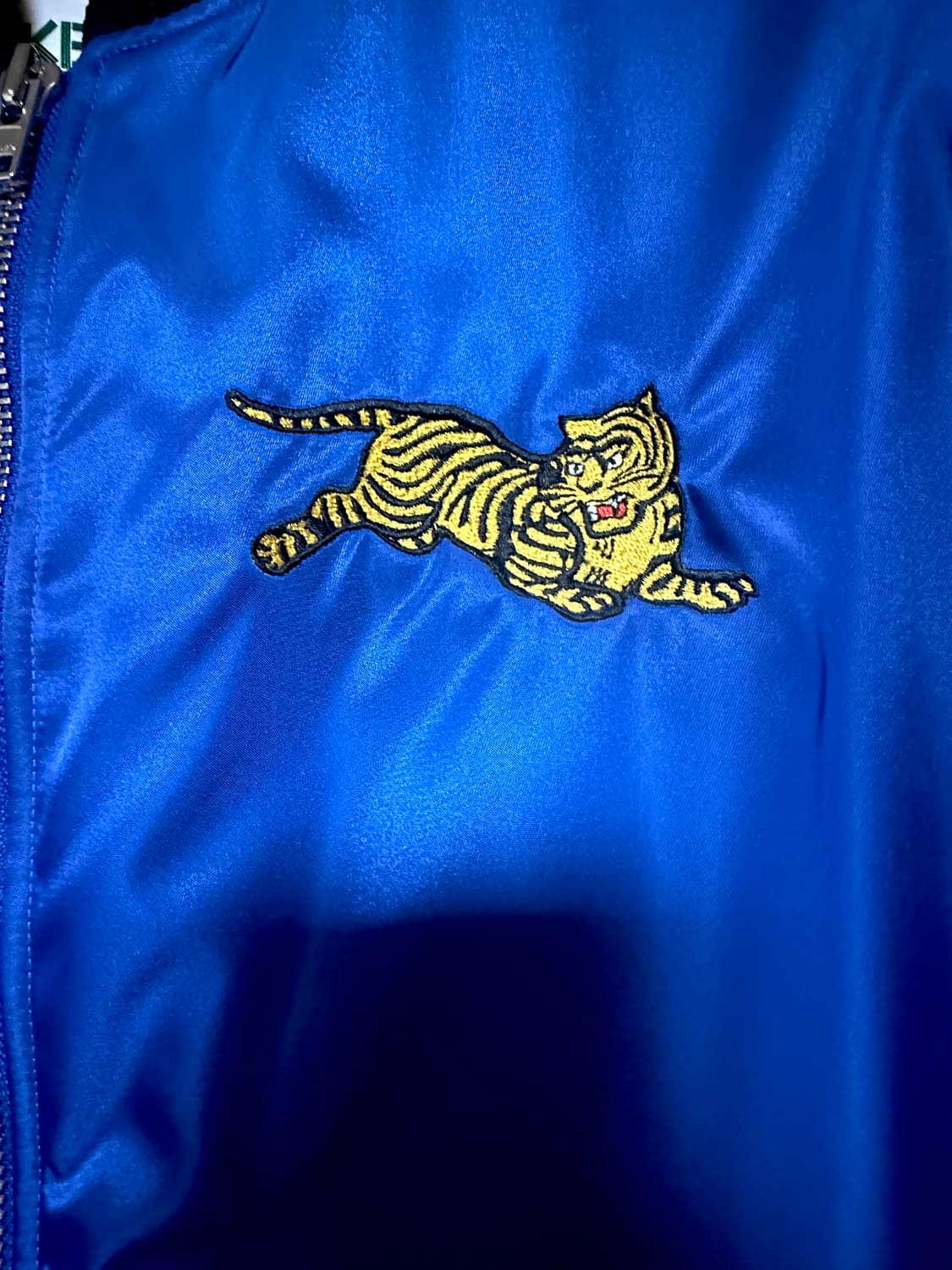 겐조(KENZO) 타이거 자수 새틴 봄버 재킷(M) 상품이미지3