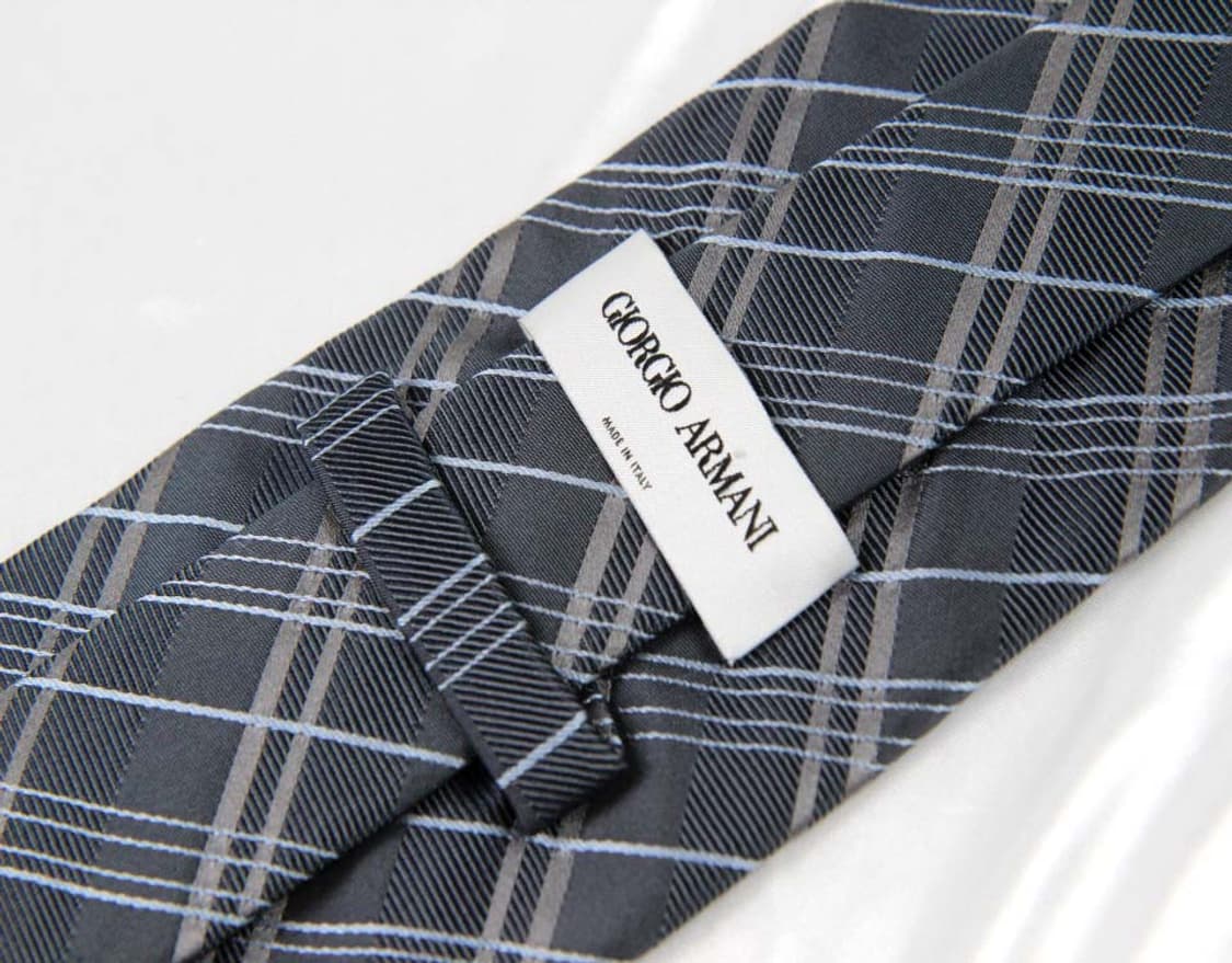 알마니 9.4cm A등급 남자 명품 넥타이 상품이미지3