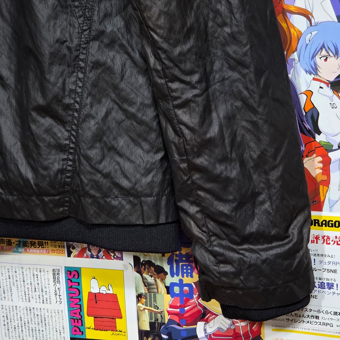 리바이스 락시크 유광 코팅 하이넥 누빔 자켓 상품이미지7