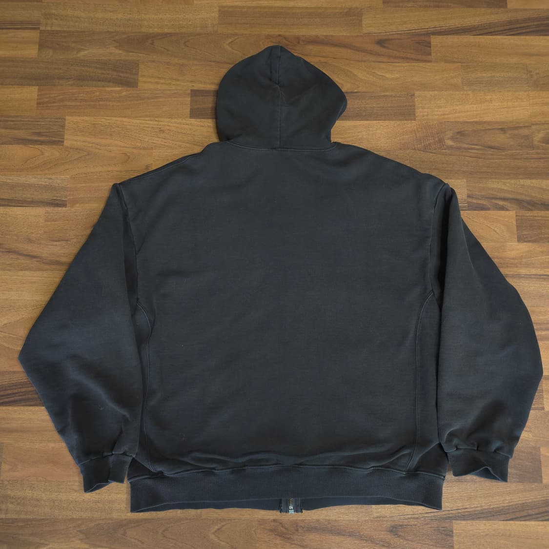 [2]너티새비지 써멀 후드집업 브라운 블랙 상품이미지3