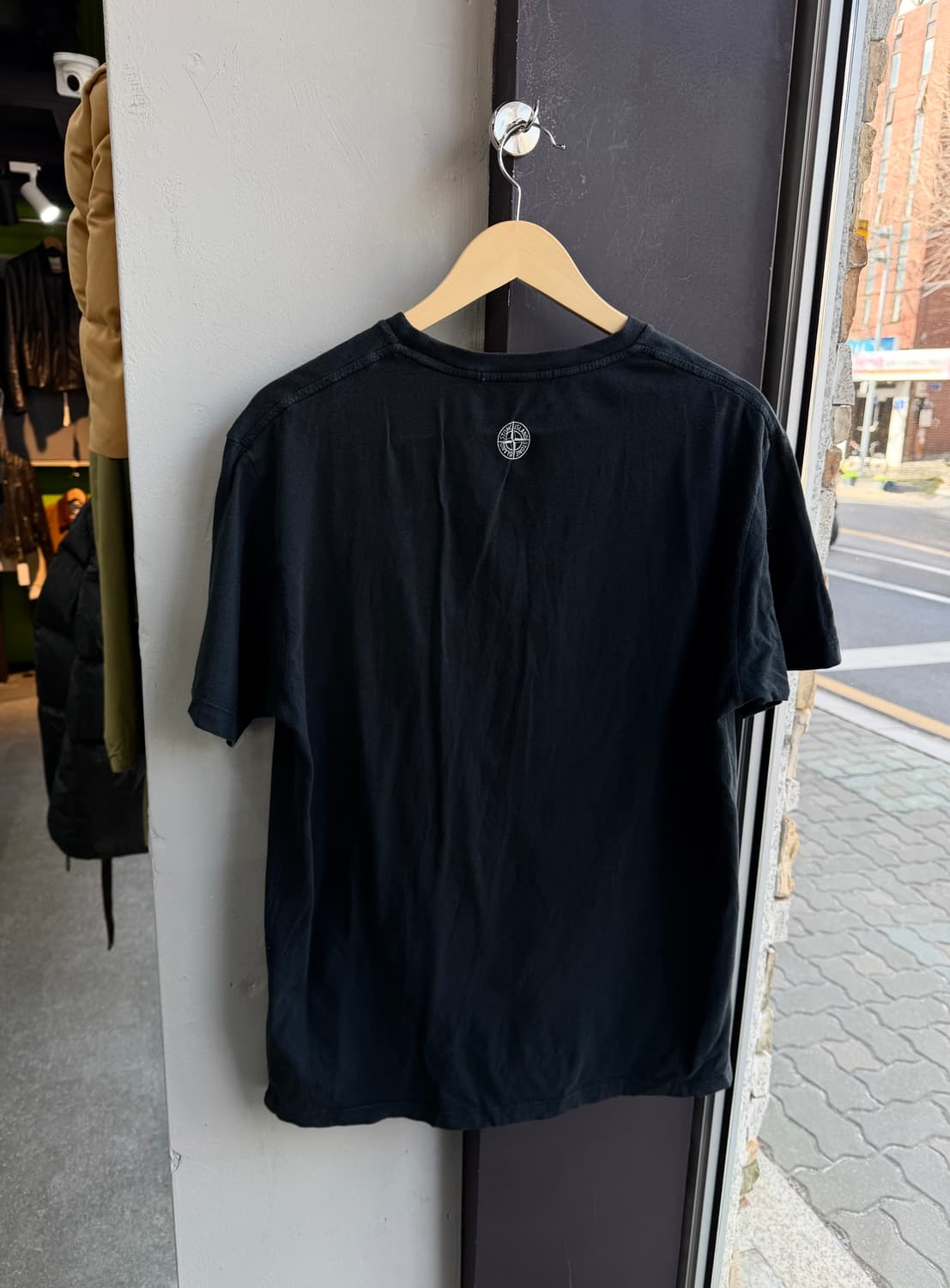 L/ 스톤아일랜드 네츄럴워싱 빈티지 프린팅 반팔 상품이미지6