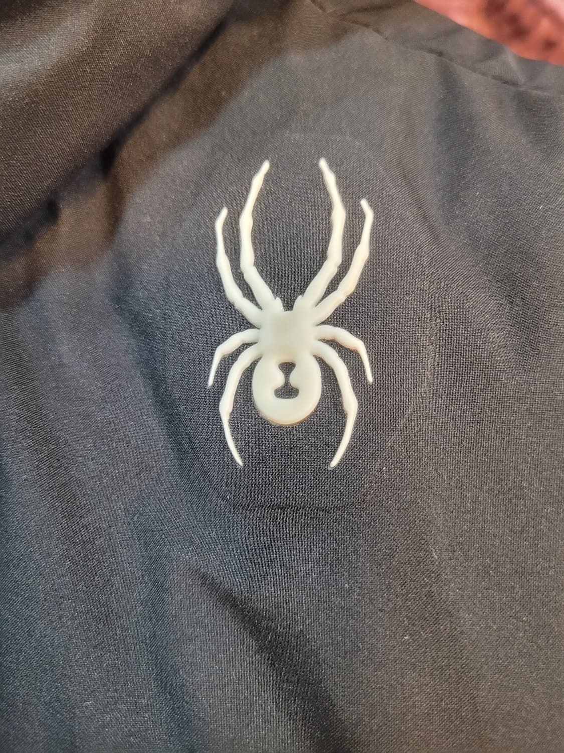 스파이더 롱패딩 블랙 S 상품이미지4