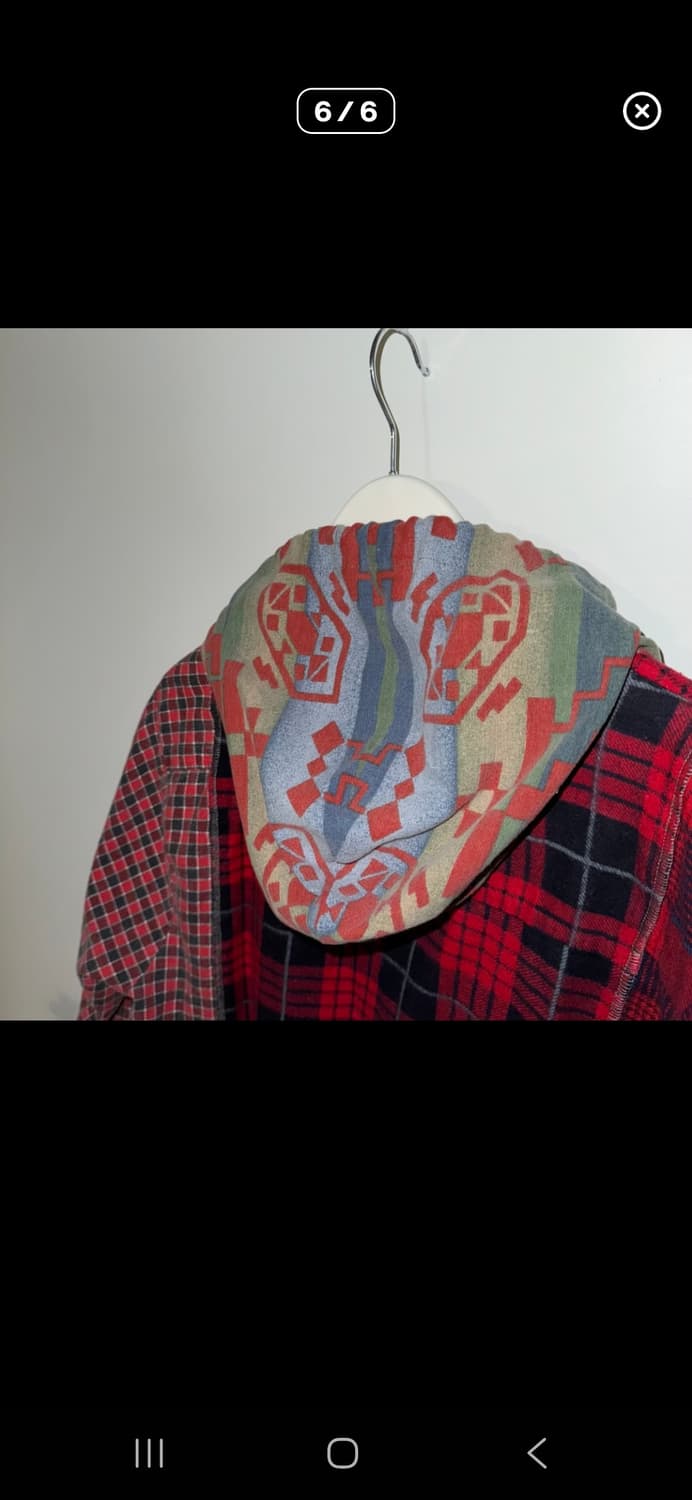 솔로이스트 리메이크 네이티브 후드셔츠 상품이미지3