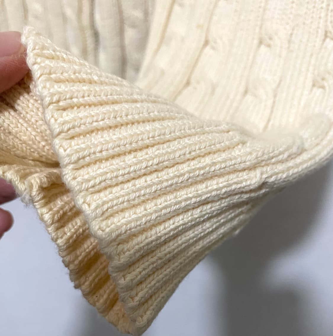 폴로 랄프로렌 케이블 니트 집업 가디건 상품이미지4