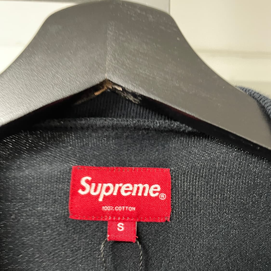 슈프림 로고 긴팔 티셔츠 S 상품이미지4