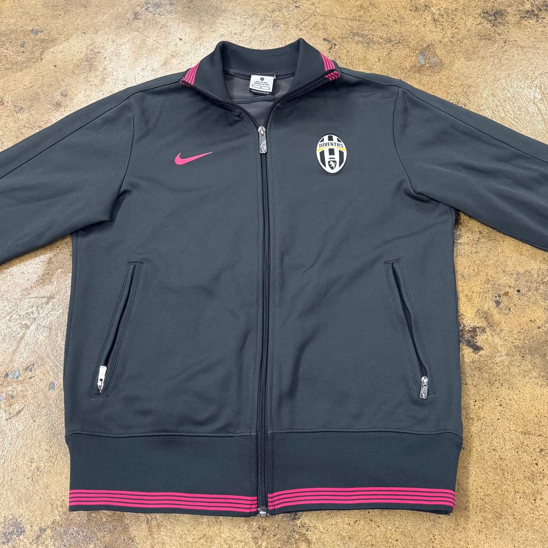 나이키 유벤투스 회핑 그레이 핑크 져지 트랙탑 상품이미지3