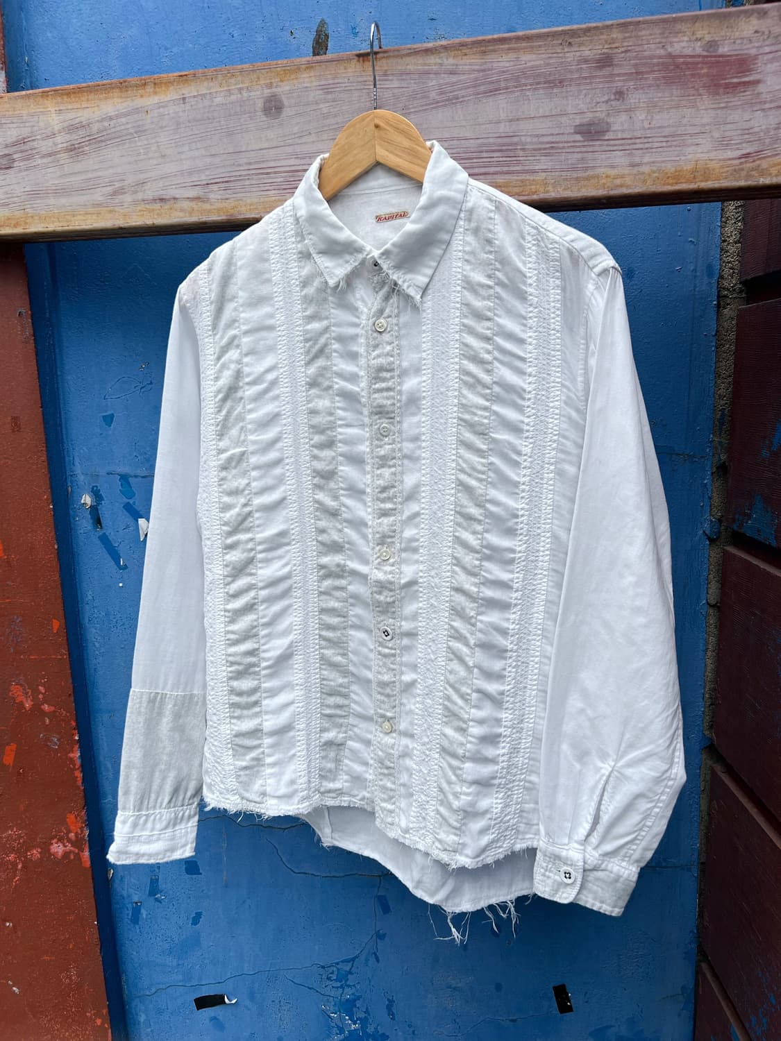 Kapital Linen White Shirt 상품이미지1