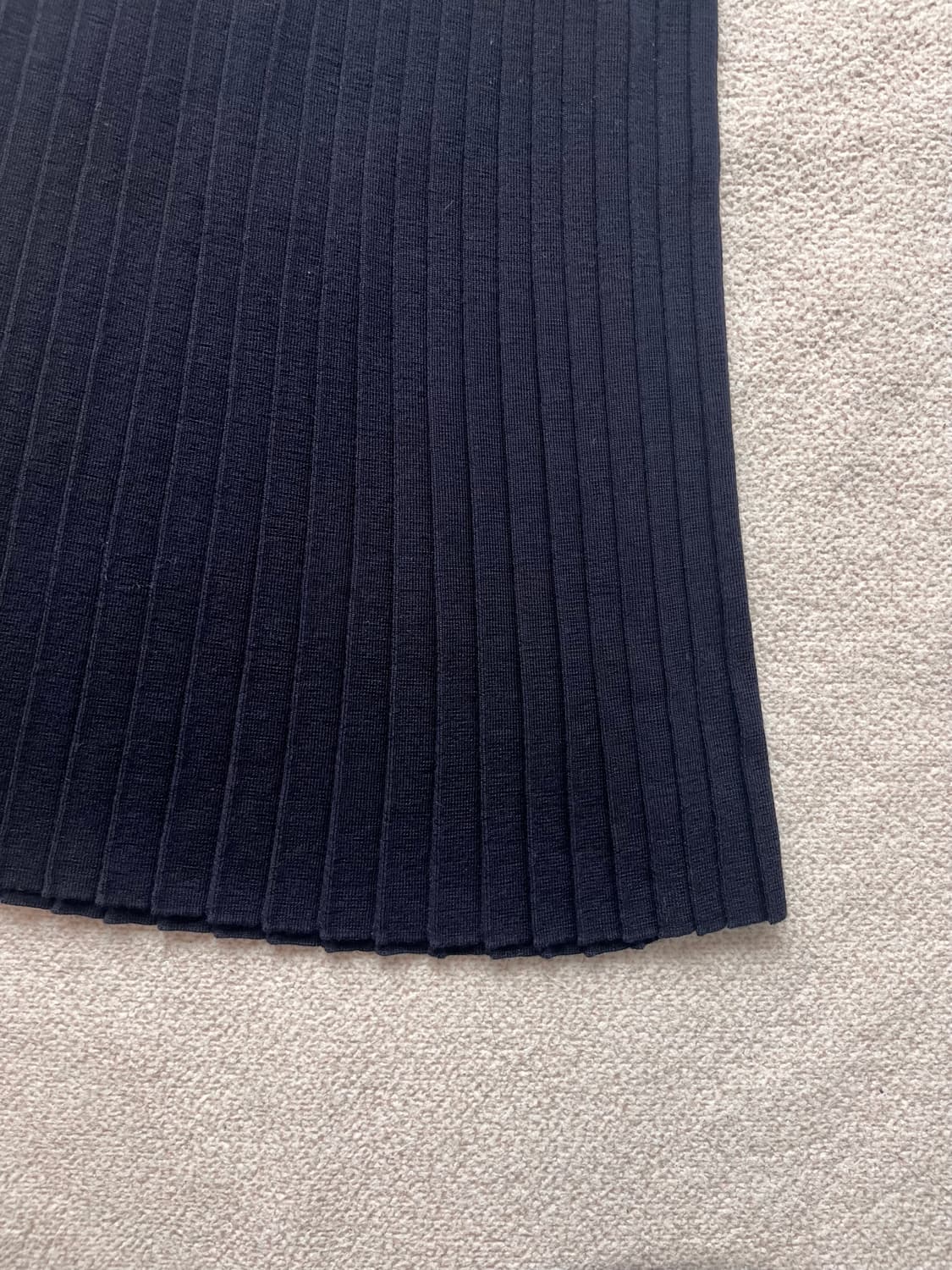 Soeur 니트 플리츠 스커트 네이비 상품이미지2