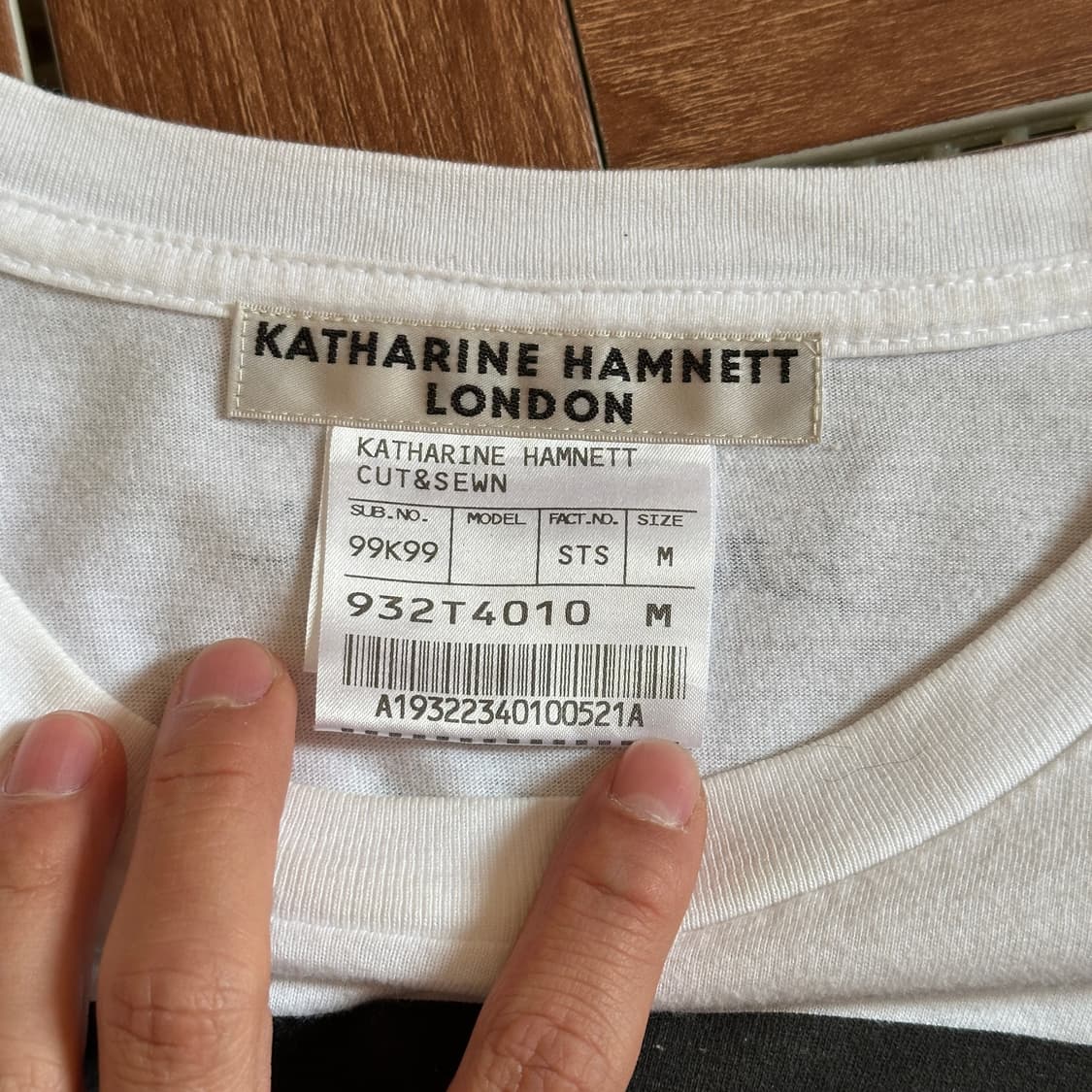 Katharine Hamnett X Roberta Bayley tee 상품이미지7