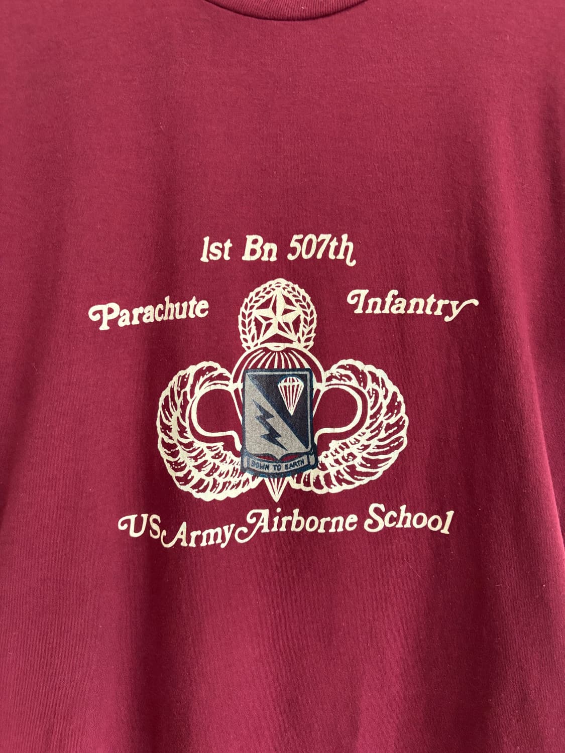 90s USAAS 507th T-Shirt 상품이미지5