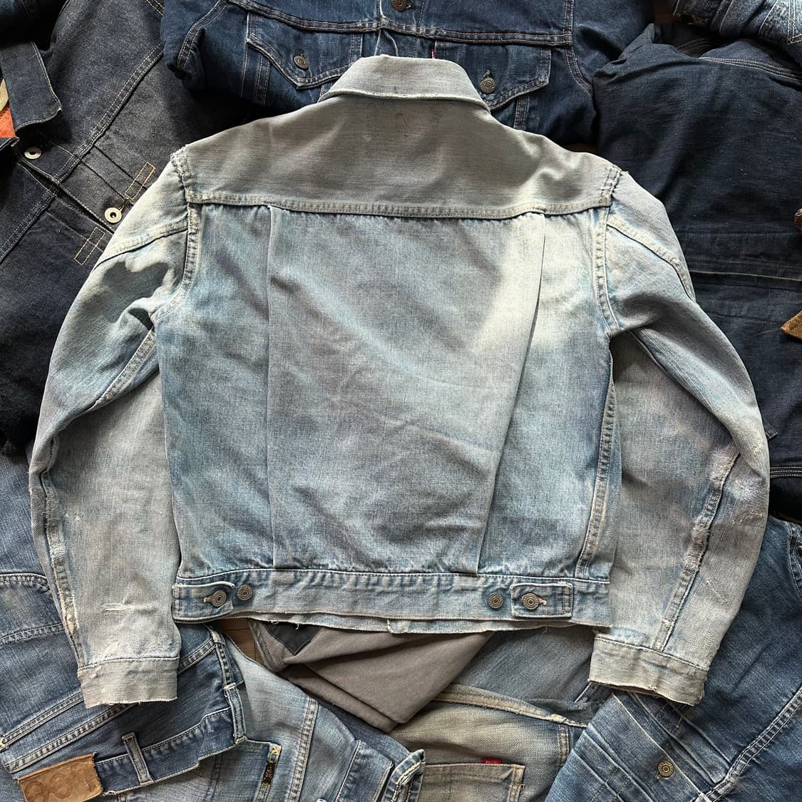 50s USA Levis 507XX 2nd Denim Jacket 상품이미지6