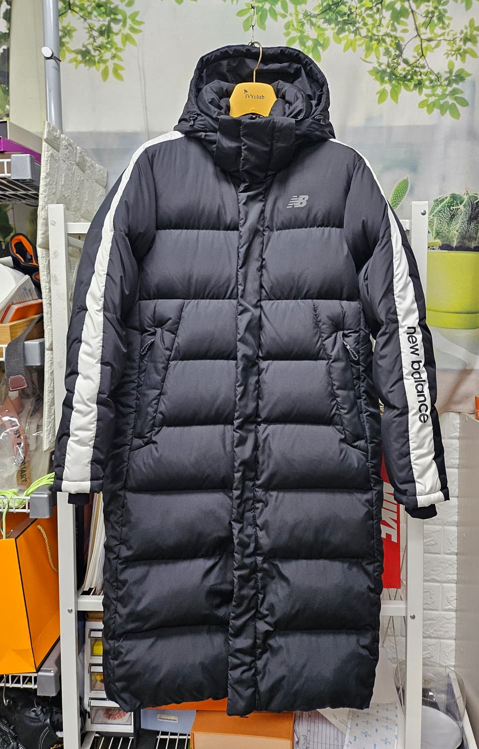 뉴발란스 롱패딩 퍼포먼스챌린지 S 90 남녀공용 롱다운 XD66 상품이미지1