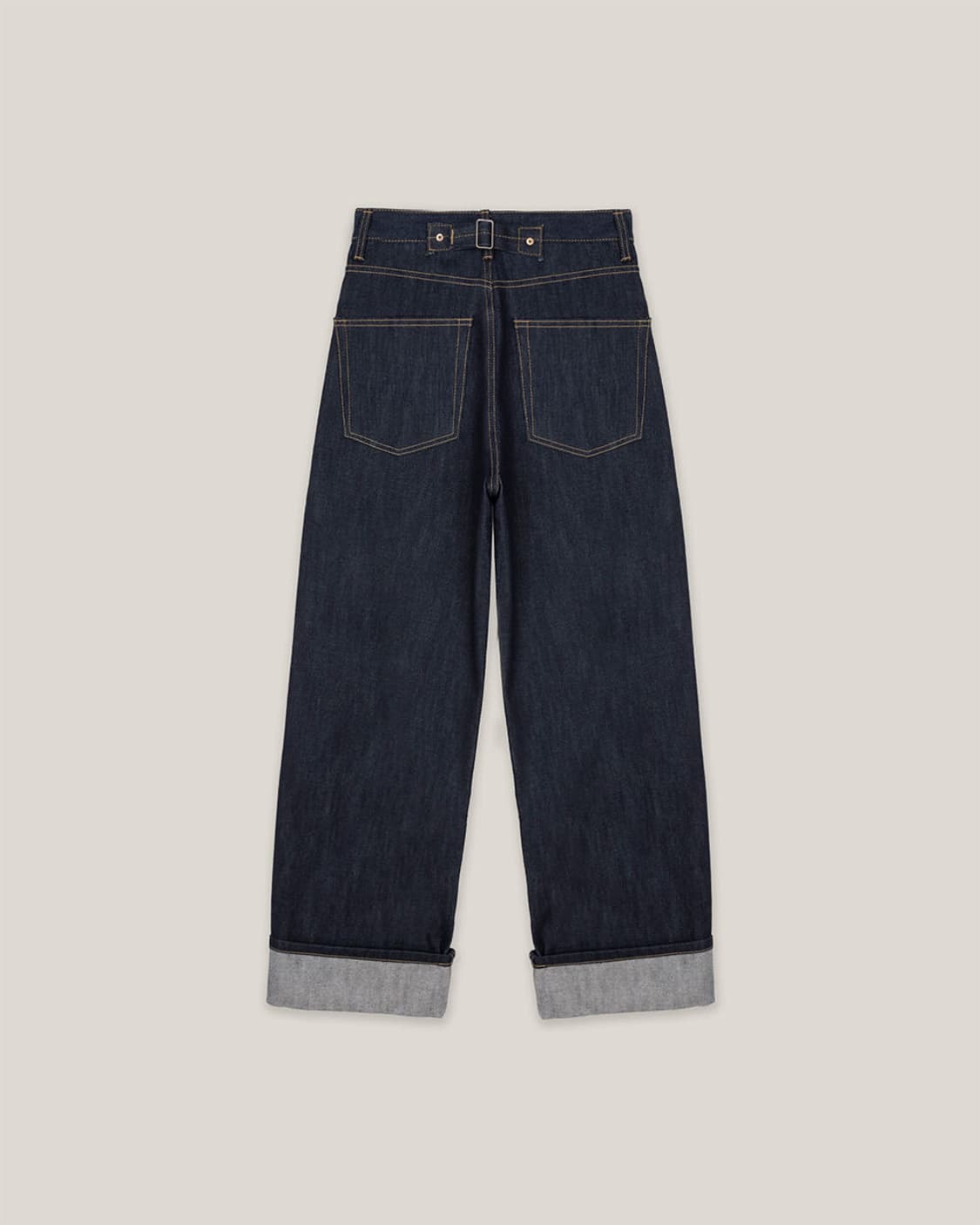 아웃핏 OUTFIT 셀비지 생지 데님 M 상품이미지7