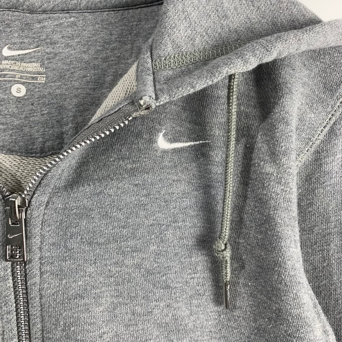 나이키 스우시 그레이 후드집업 상품이미지4