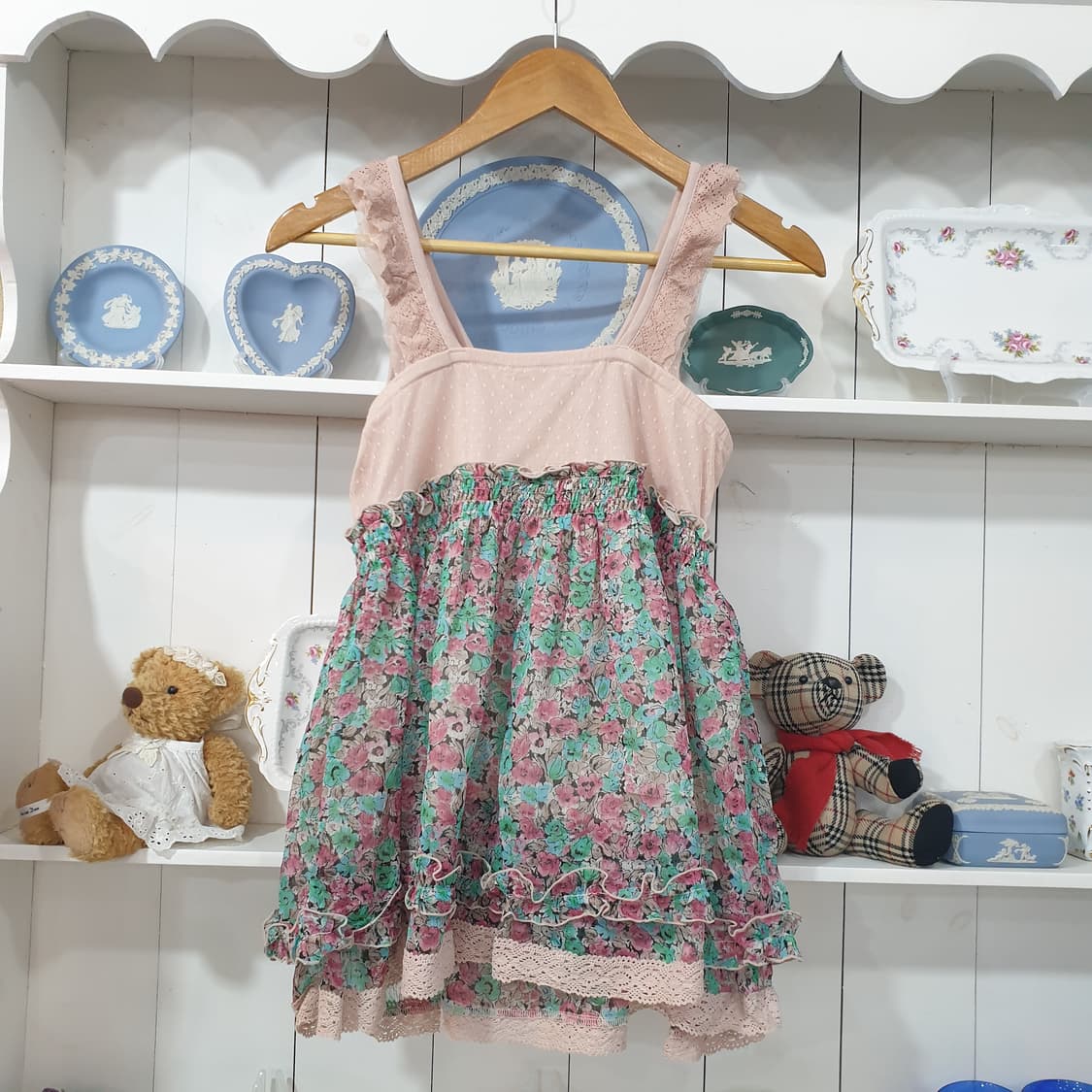 axes femme(엑시즈팜) 플라워 튜닉탑원피스 상품이미지4