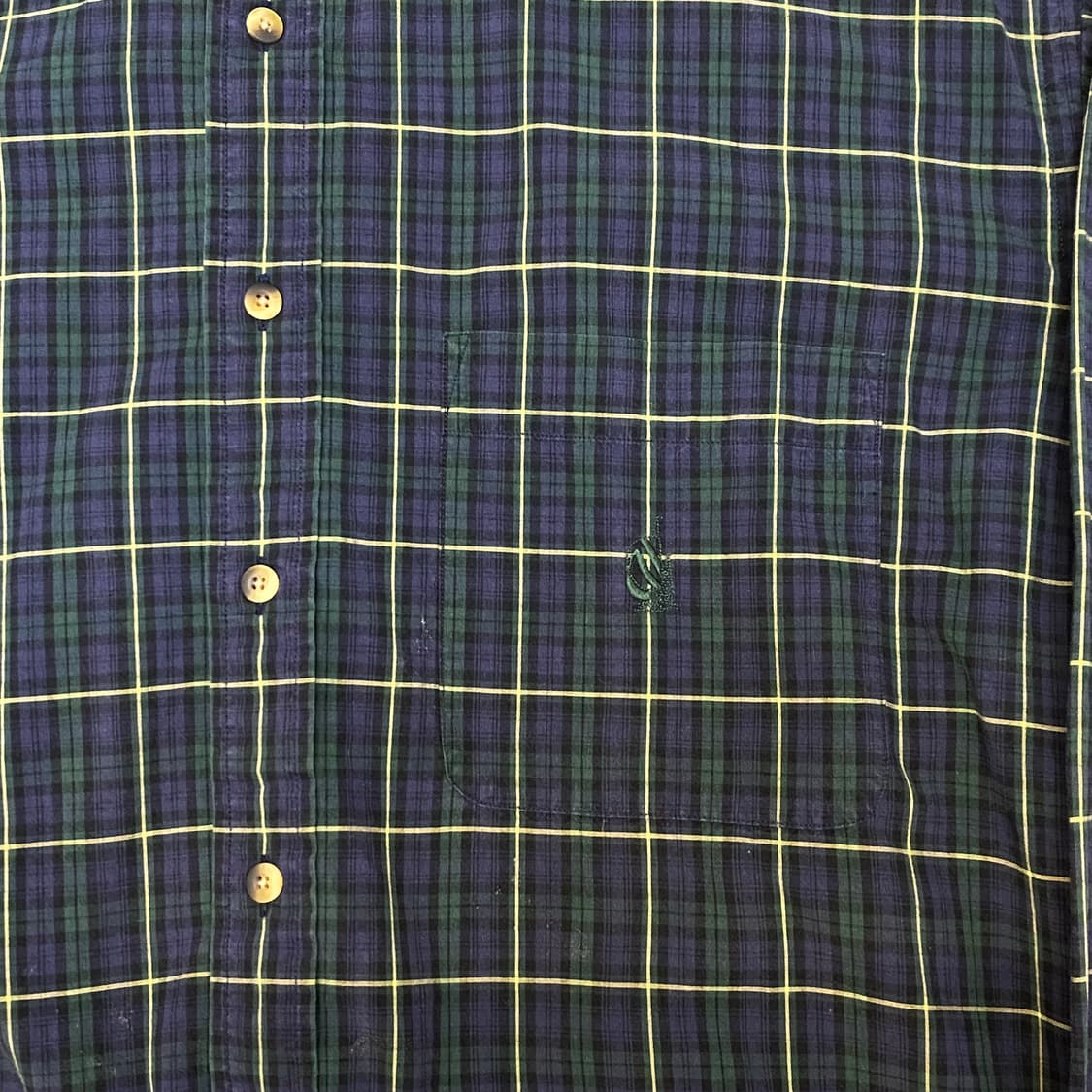 미국 빈티지 노티카 체크셔츠 남방 상품이미지3