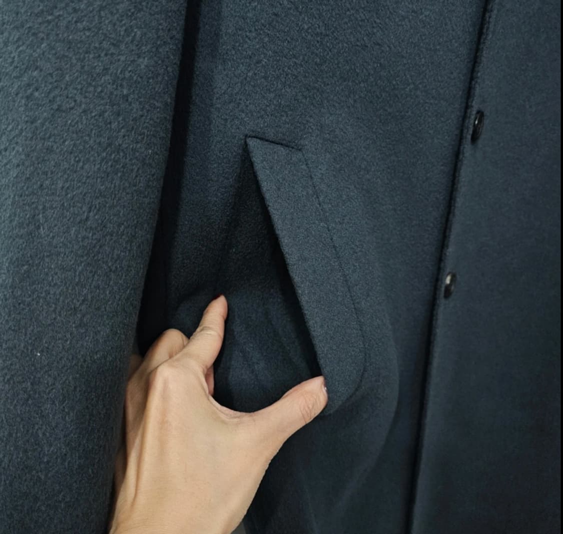 TIME HOMME 캐시미어 코트 95 상품이미지5