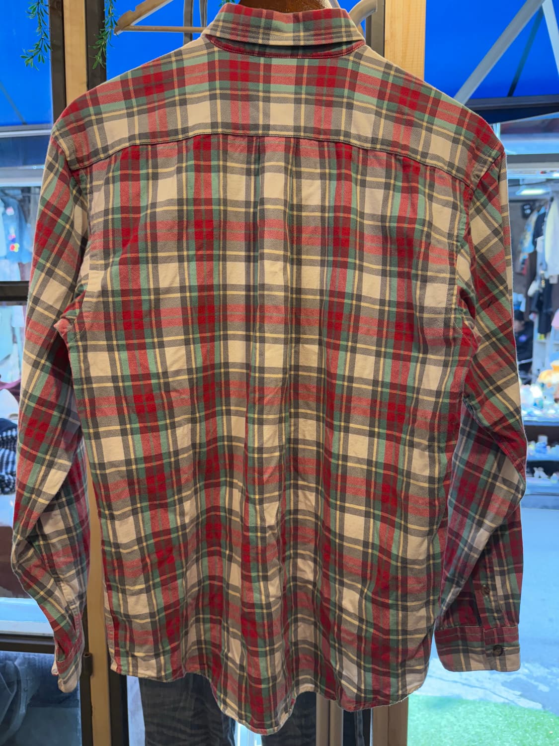 폴로 랄프로렌 그레이포니 멀티컬러 체크셔츠 상품이미지4